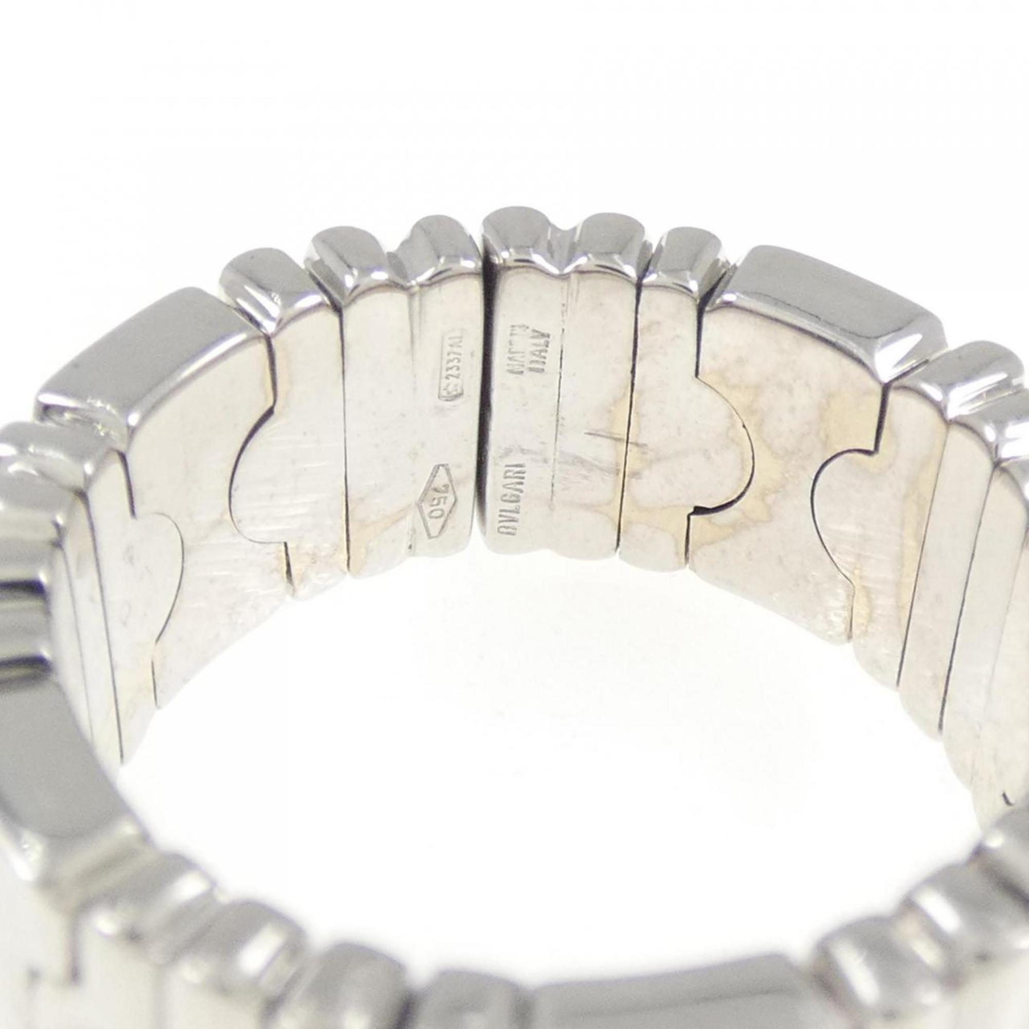 Bvlgari White Gold White Gold (18K) Band Ring (Pre-Owned)