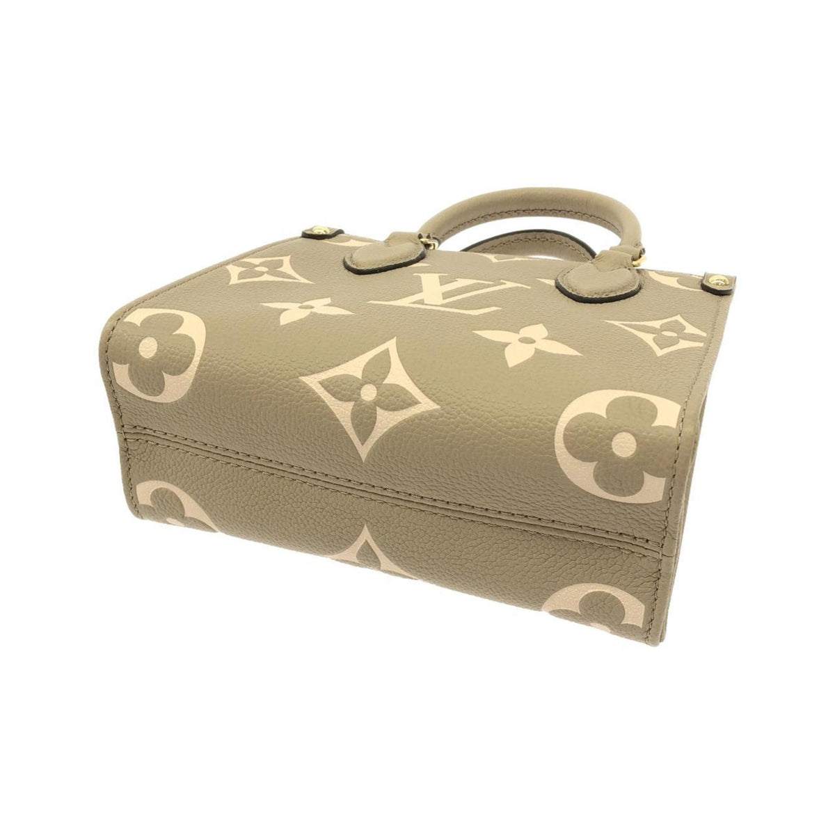 Louis Vuitton Beige Tourterelle Leather Handbag (Pre-Owned)