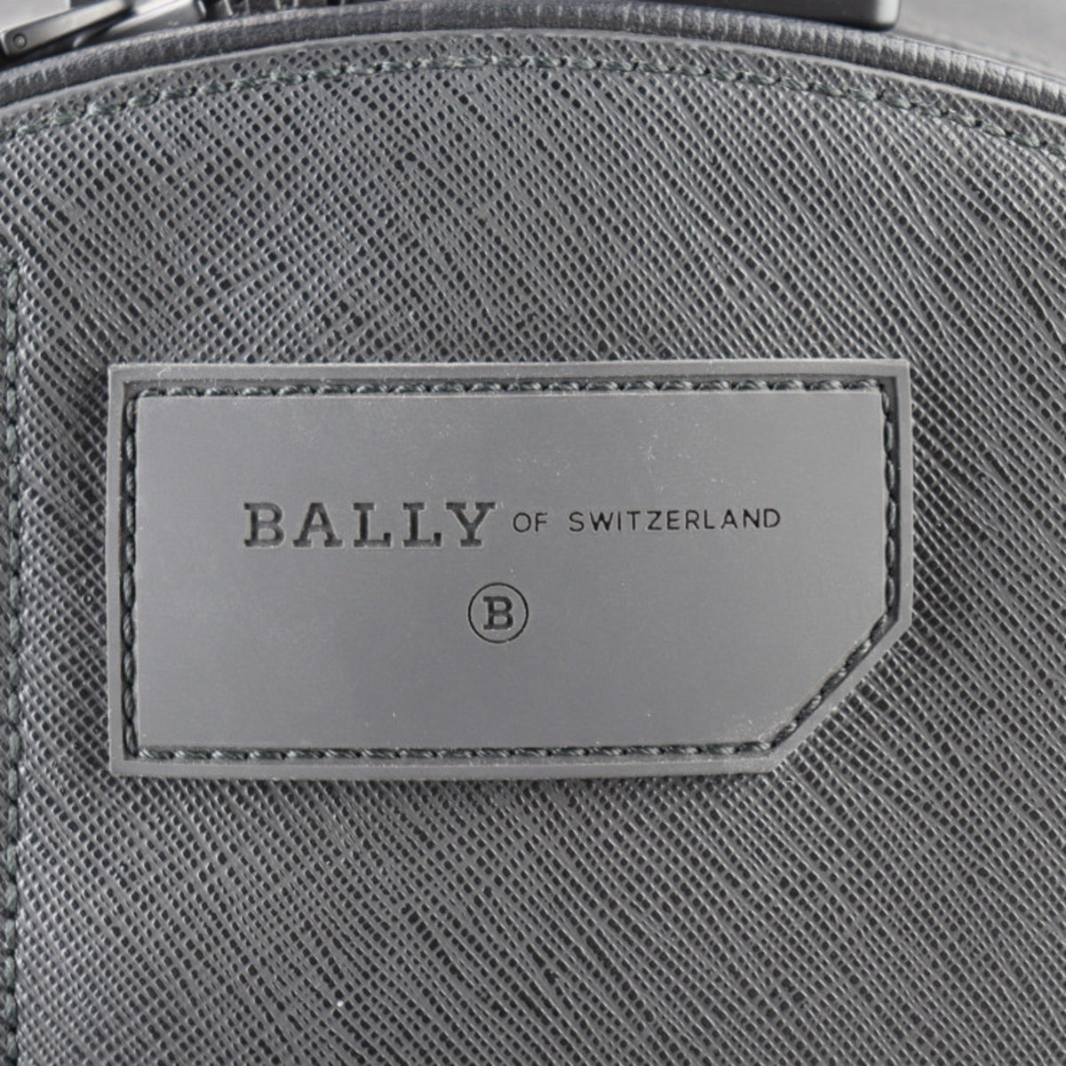 Bally Black Pvc Leather Backpack (Pre-Owned)