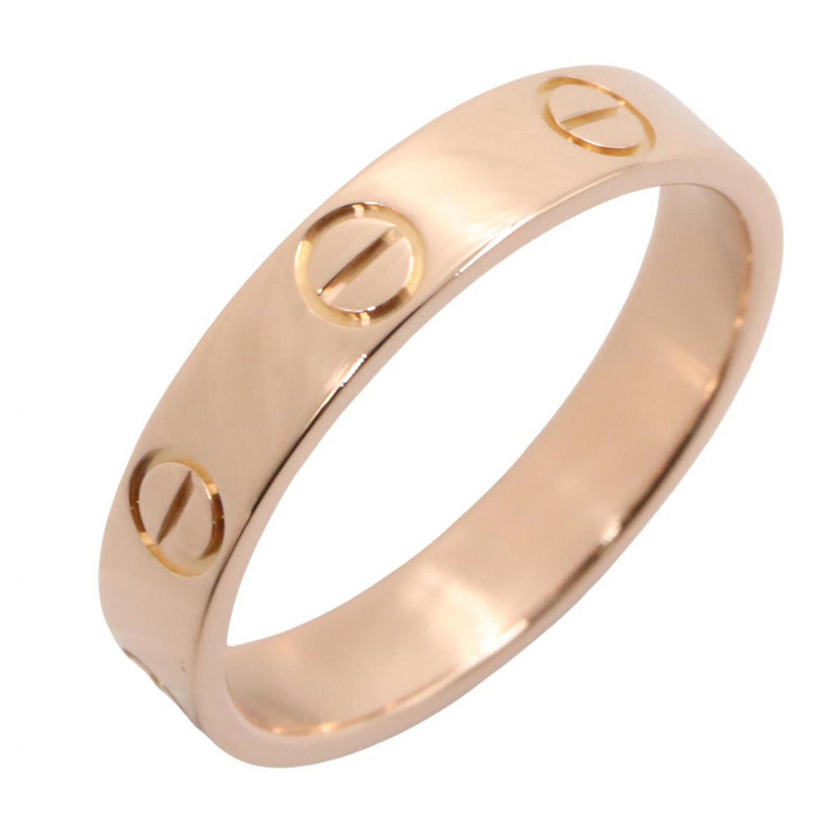 Cartier Gold Pink Gold (18K) Band Ring (Pre-Owned)