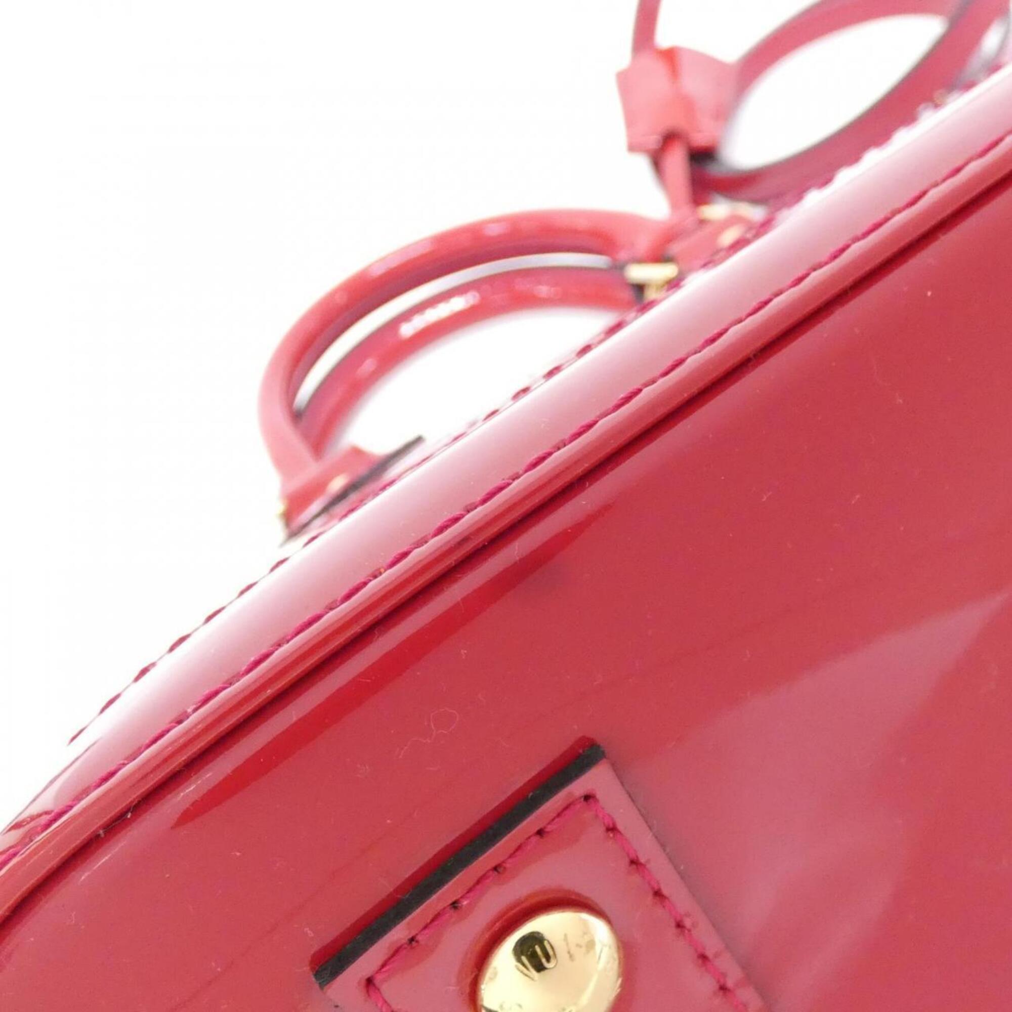 Louis Vuitton Cerise Red Color Leather Handbag (Pre-Owned)