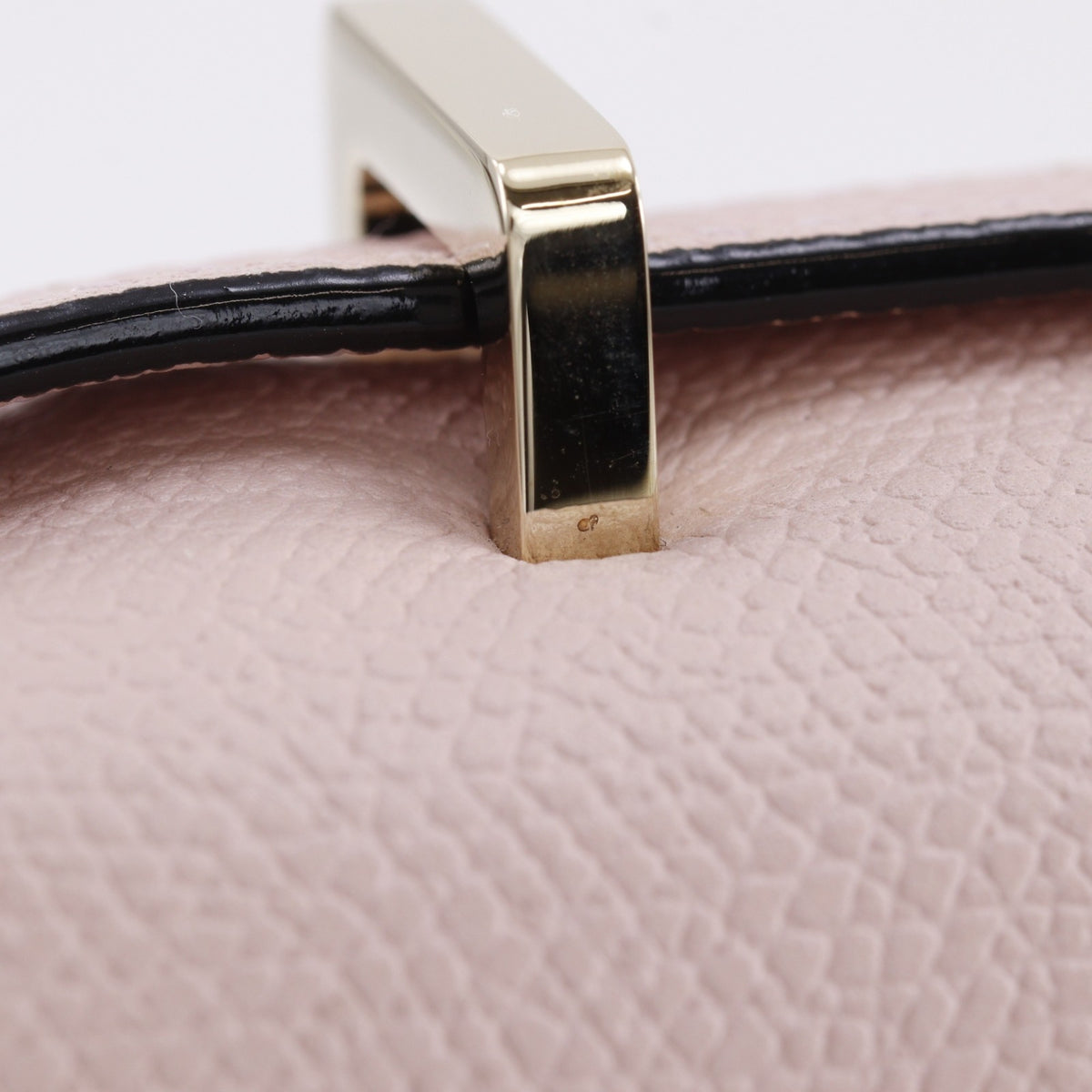Valextra Pink Leather Shoulder Bag (Pre-Owned)