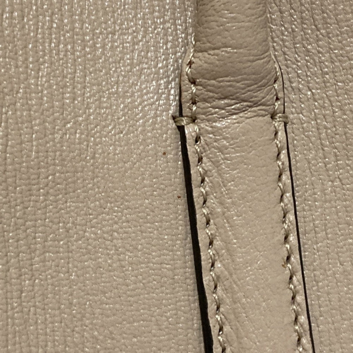 Anya Hindmarch Beige Leather Shoulder Bag Tote Bag (Pre-Owned)