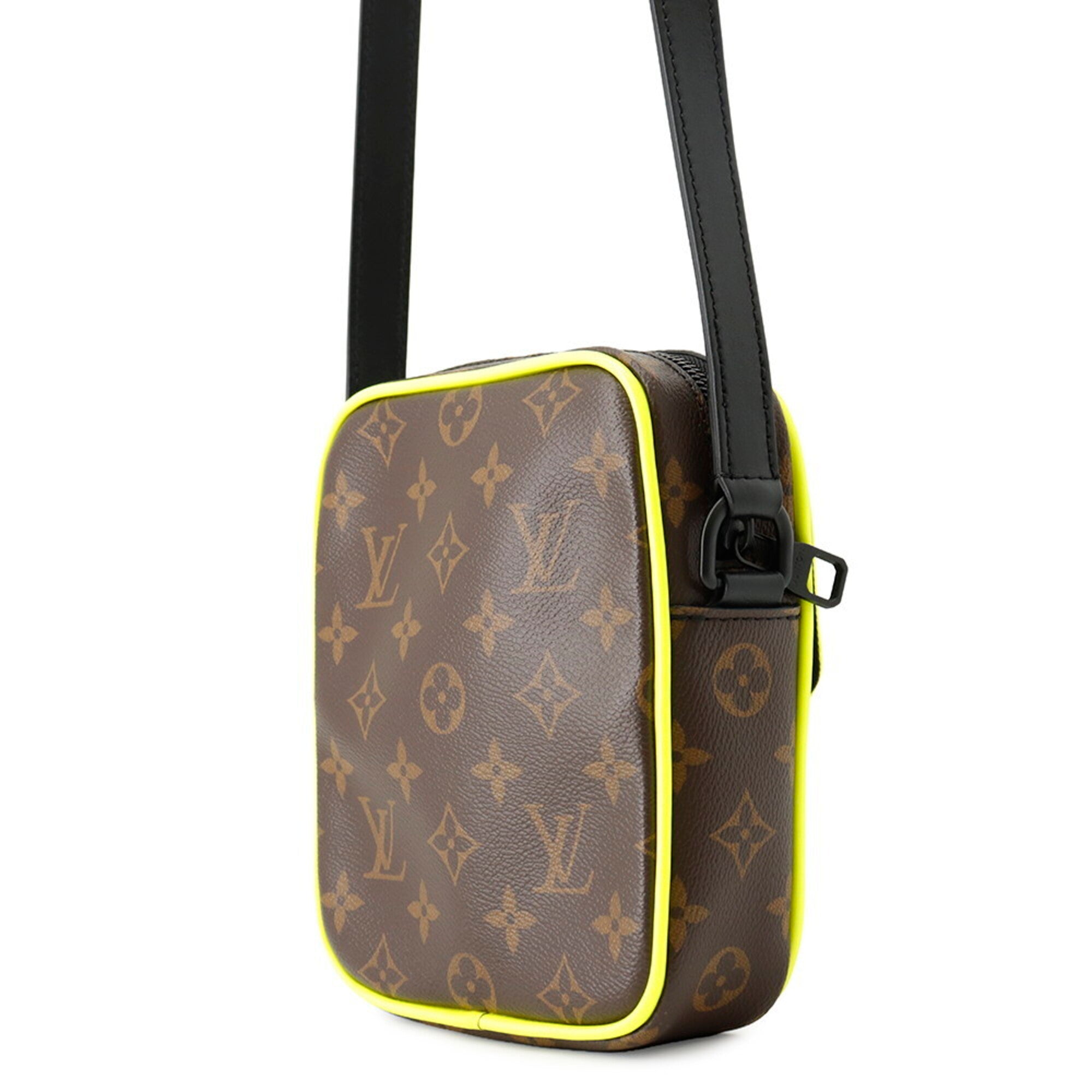Louis Vuitton Brown Noir Yellow Monogram Shoulder Bag (Pre-Owned)