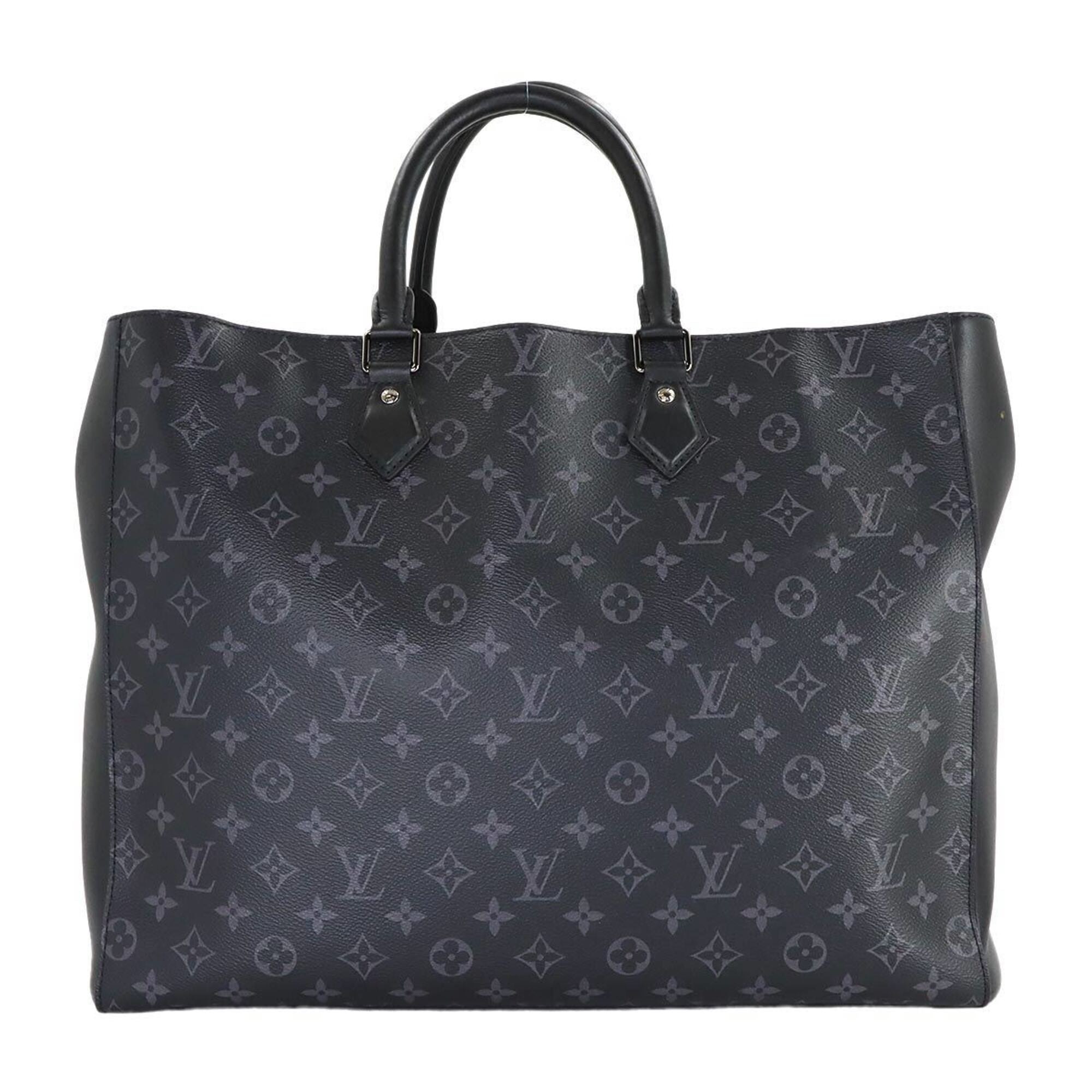 Louis Vuitton Black Monogram Eclipse Monogram Eclipse Handbag Pouch Tote Bag (Pre-Owned)