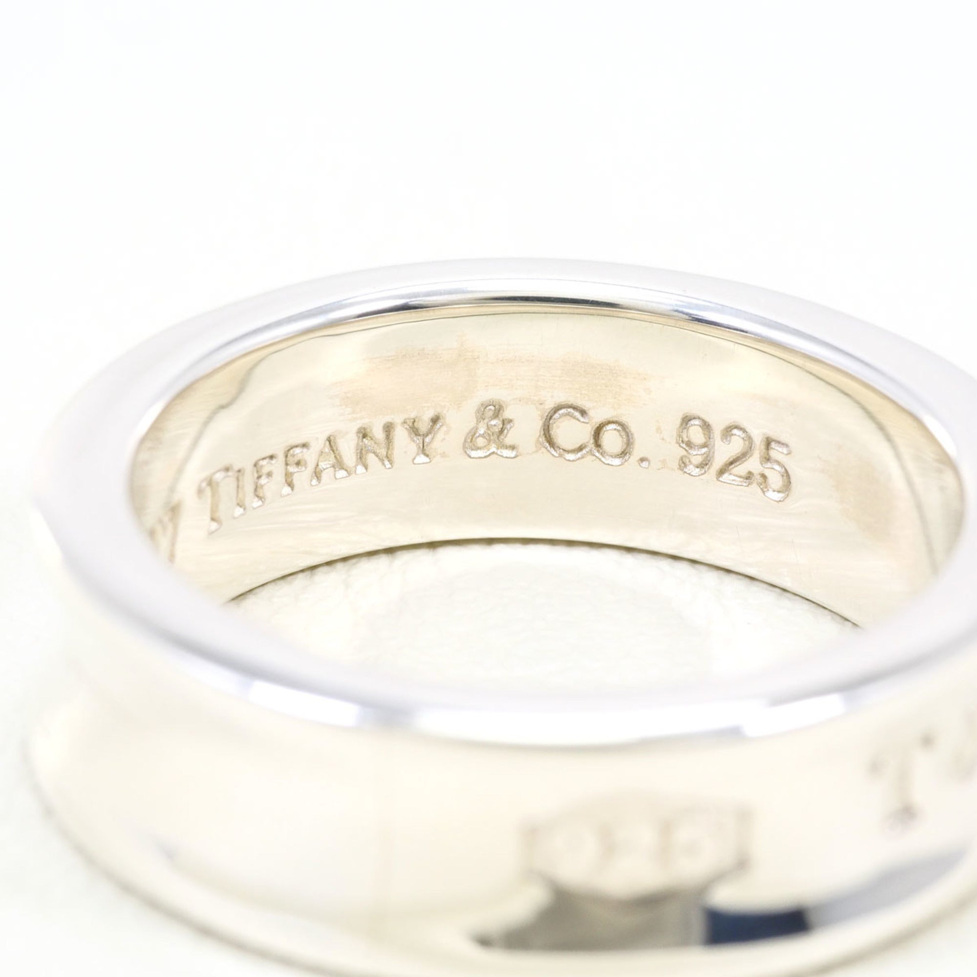 Tiffany 1837 Silver 925 Band Ring (Pre-Owned)