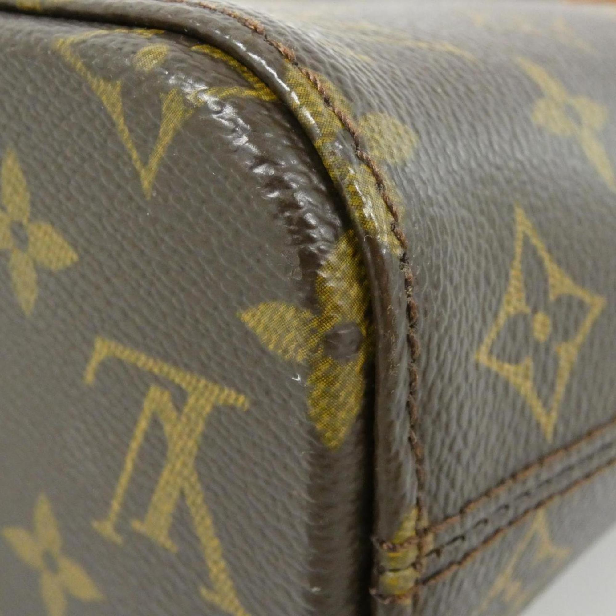 Louis Vuitton Brown Coated Canvas Handbag (Pre-Owned)