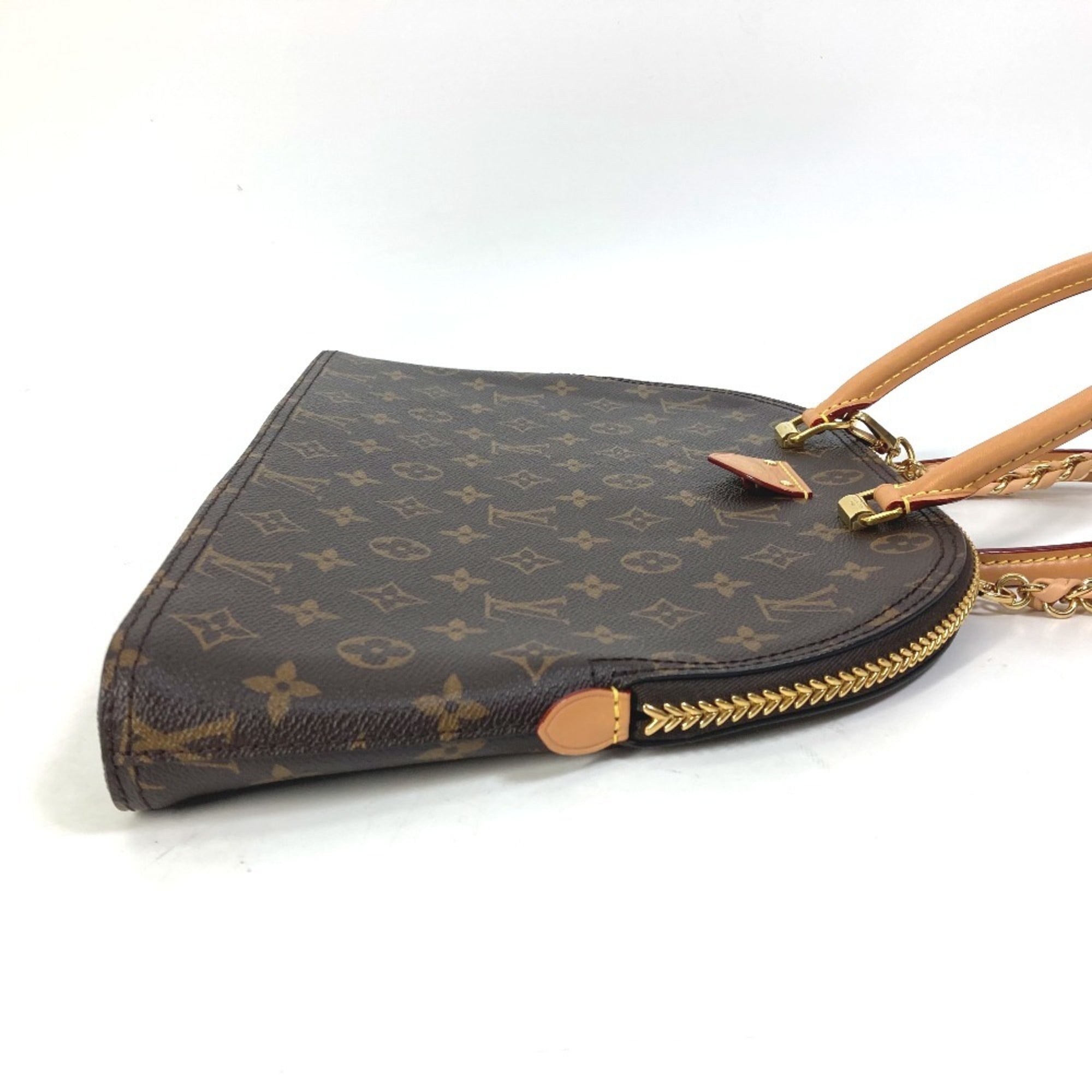 Louis Vuitton Brown Monogram Monogram Handbag Shoulder Bag (Pre-Owned)
