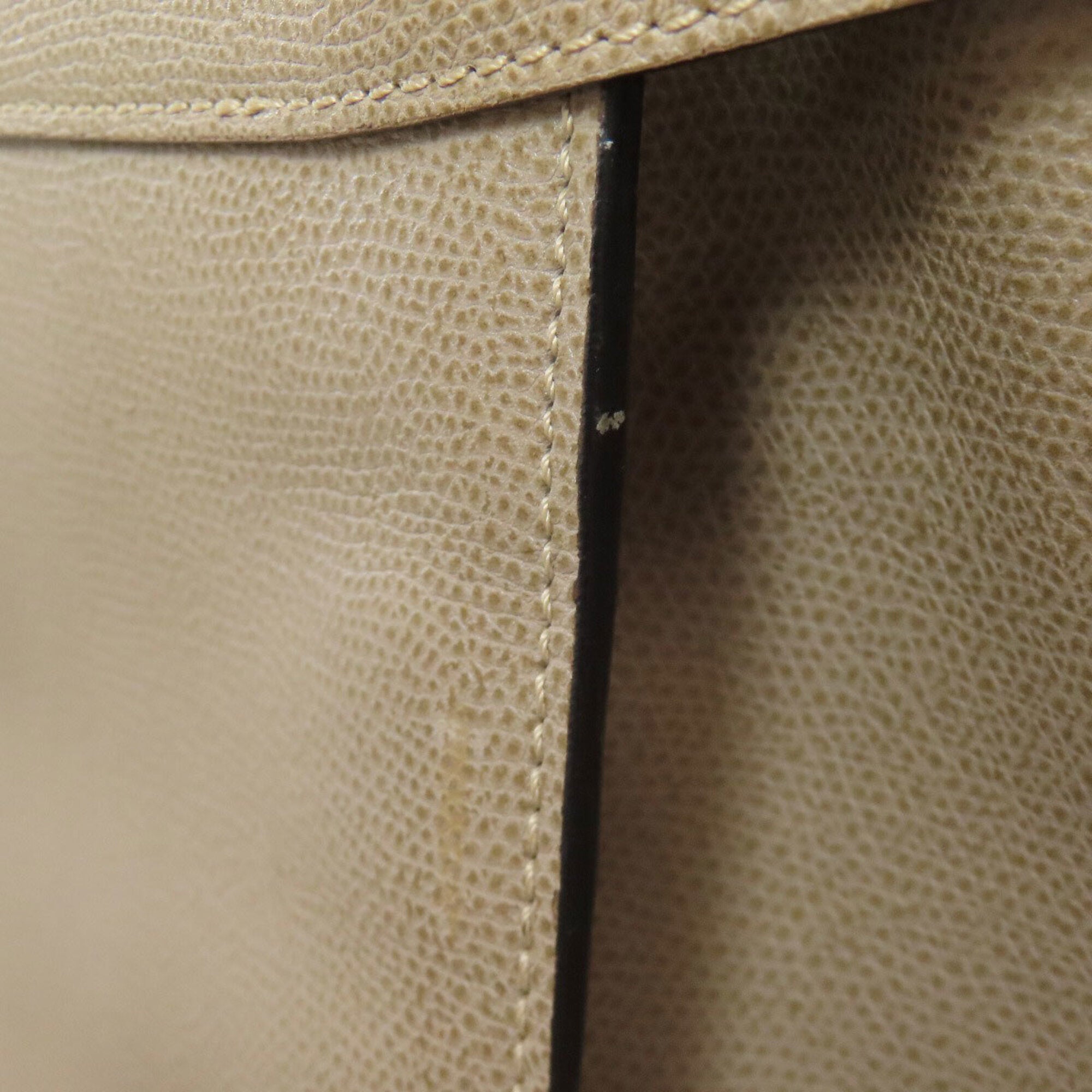 Valextra Brown Leather Handbag (Pre-Owned)
