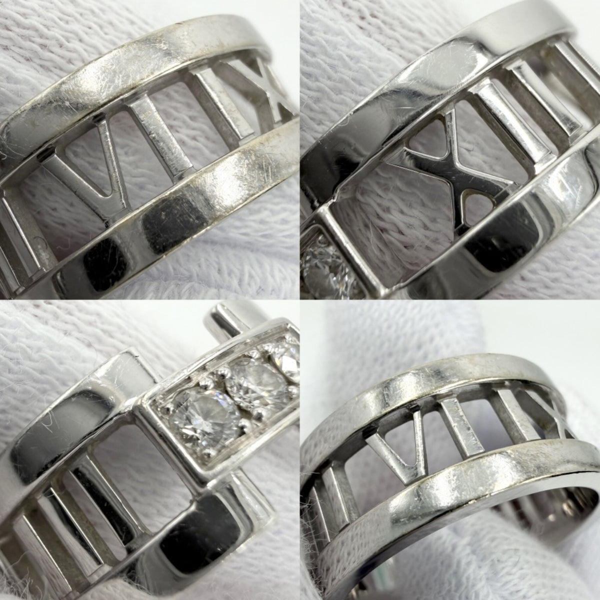 Tiffany White Gold (18K) Band Ring (Pre-Owned)