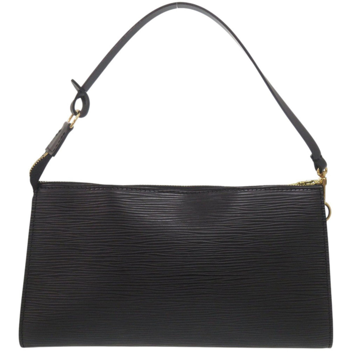 Louis Vuitton Noir Epi Leather Handbag Pochette Pouch (Pre-Owned)