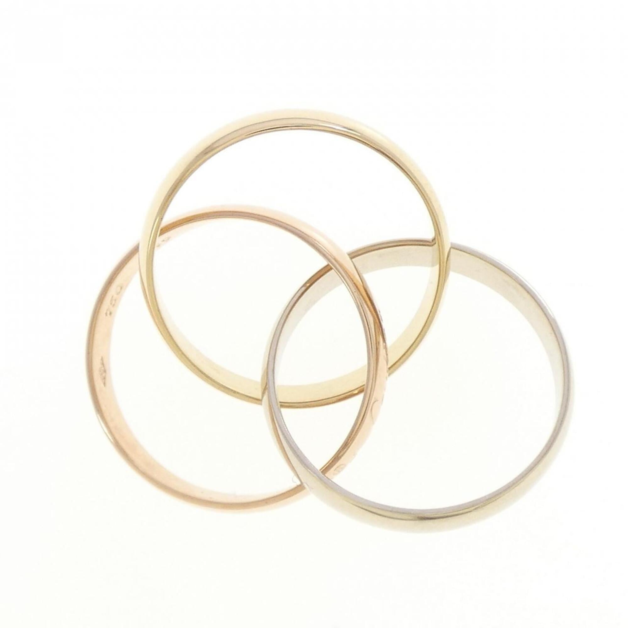 Cartier Yellow Gold (18K) Pink Gold (18K) White Gold (18K) Band Ring (Pre-Owned)