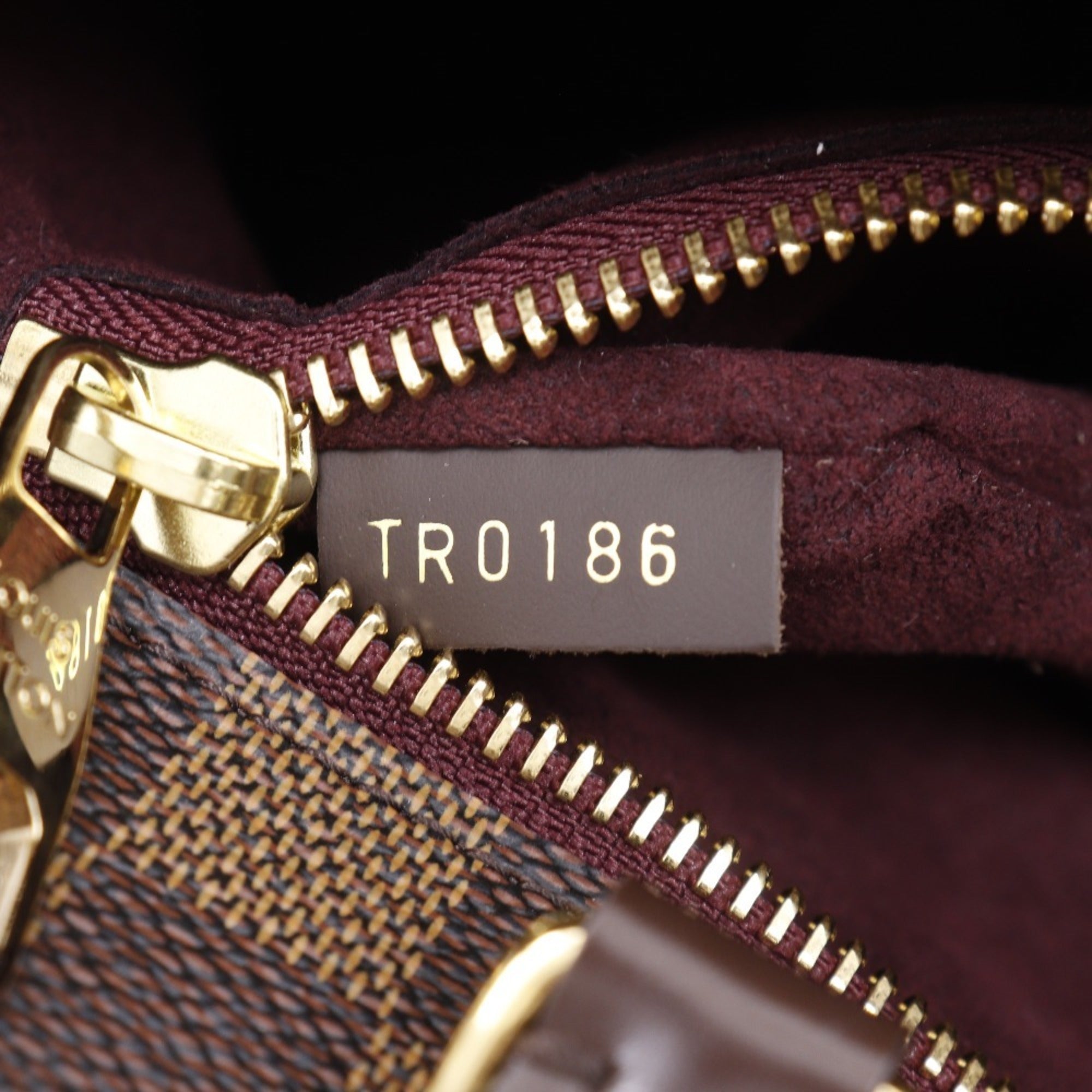 Louis Vuitton Brown Damier Canvas Handbag (Pre-Owned)