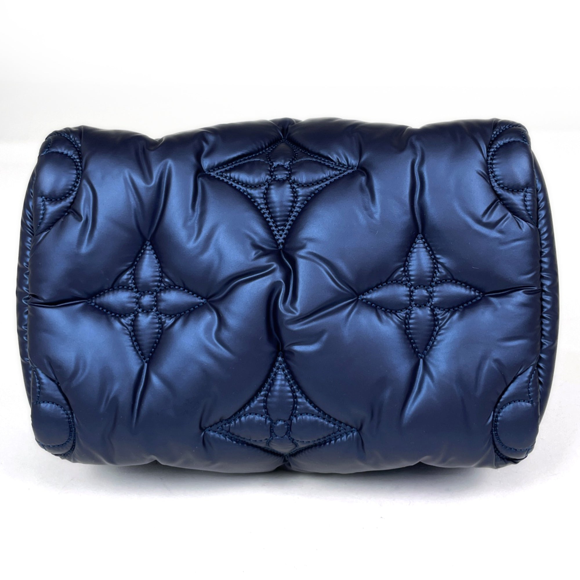 Louis Vuitton Blue Monogram Nylon Handbag Shoulder Bag (Pre-Owned)