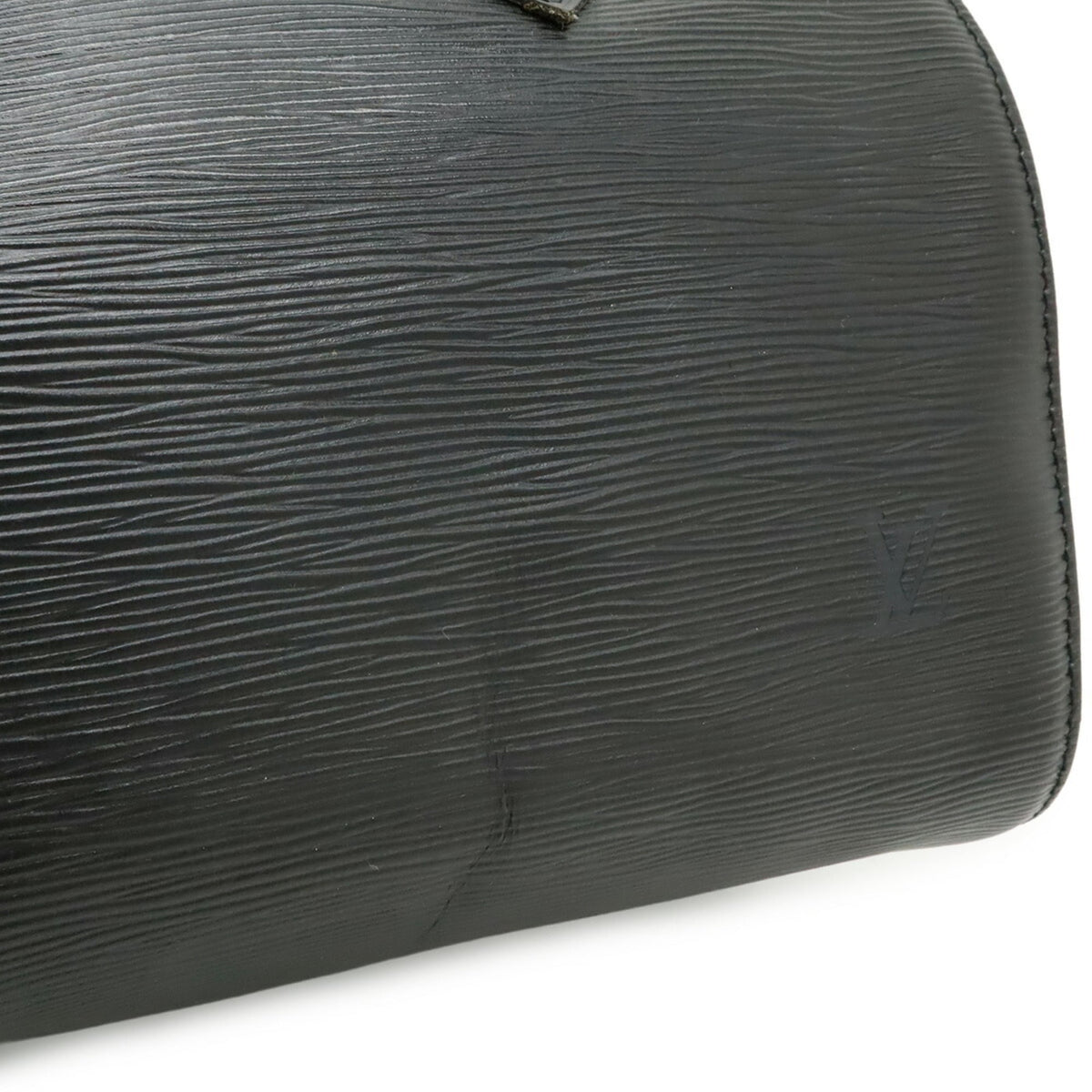 Louis Vuitton Black Noir Epi Leather Handbag (Pre-Owned)