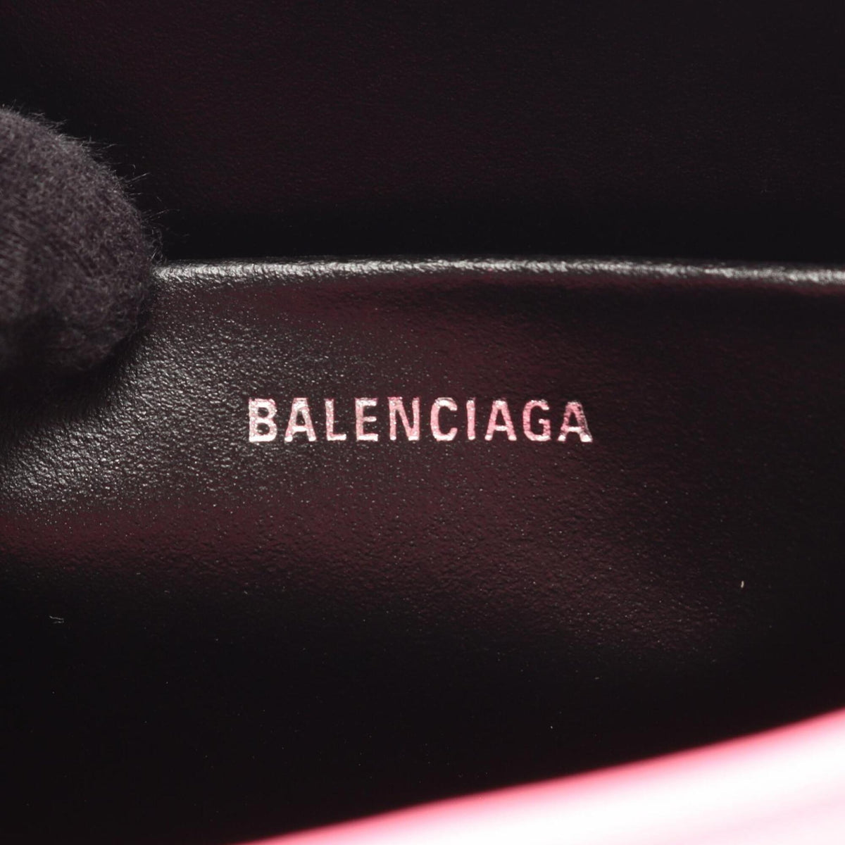 Balenciaga Pink Leather Handbag Shoulder Bag (Pre-Owned)
