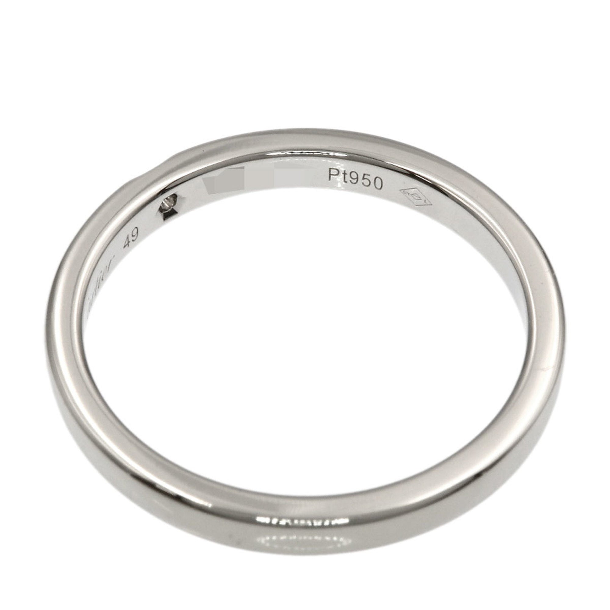 Cartier Platinum 950 Band Ring (Pre-Owned)