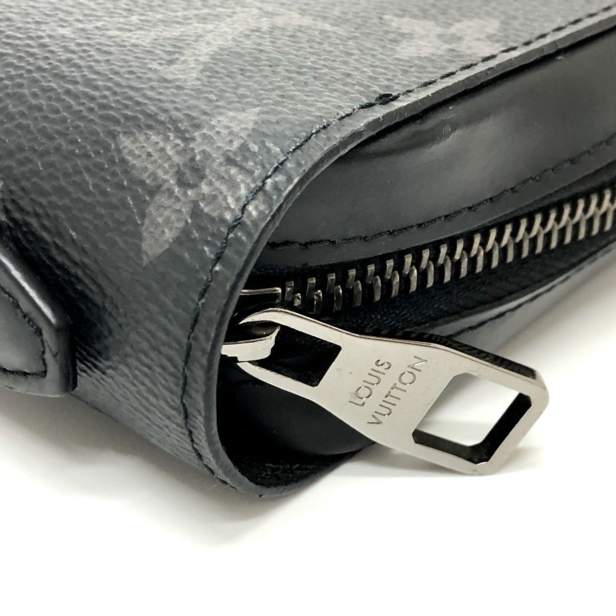 Louis Vuitton Monogram Eclipse Black Monogram Eclipse Monogram Eclipse Long Wallet (Bi-Fold) (Pre-Owned)