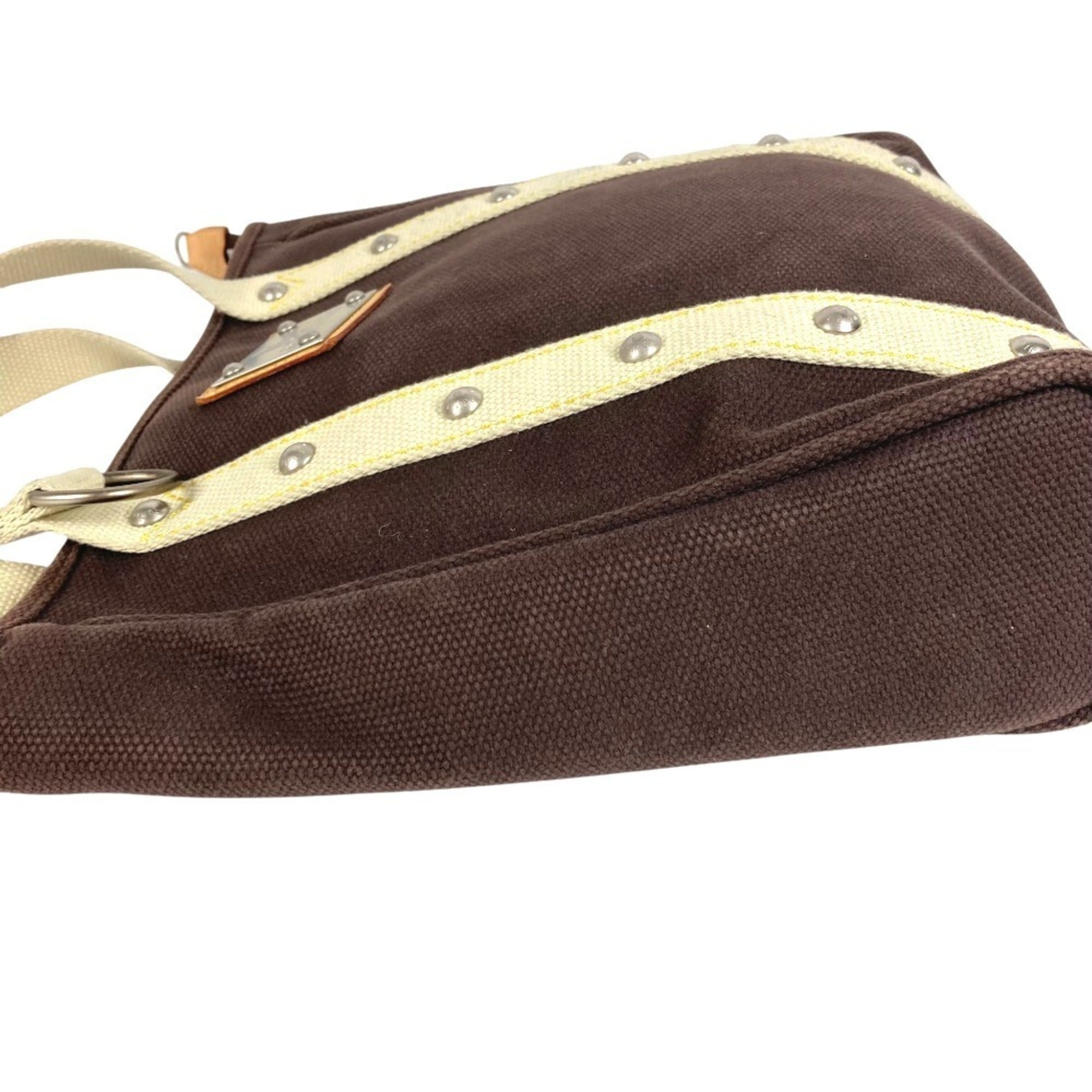 Louis Vuitton Brown Canvas Handbag Shoulder Bag Tote Bag (Pre-Owned)
