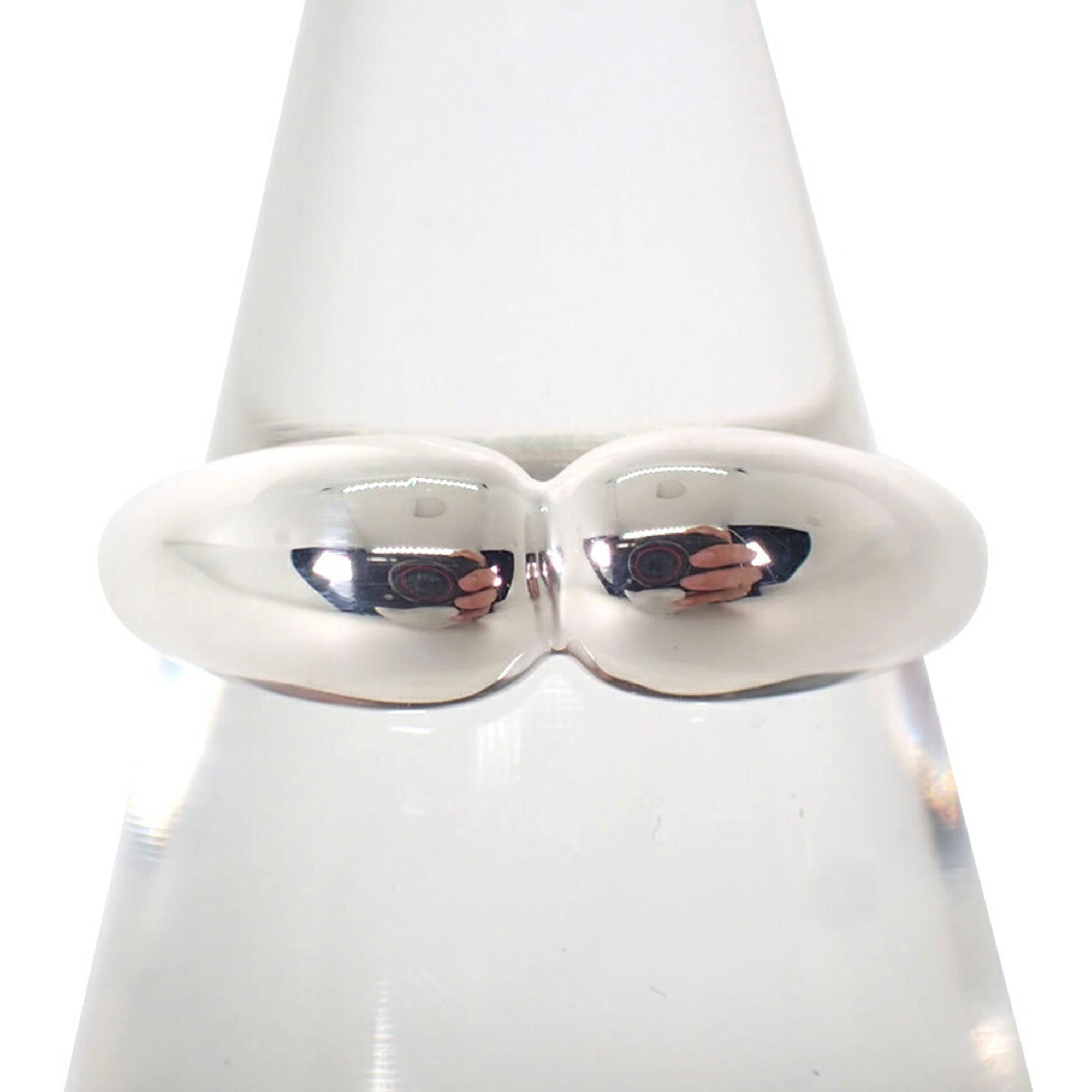 Tiffany Sterling Silver 925 Band Ring (Pre-Owned)