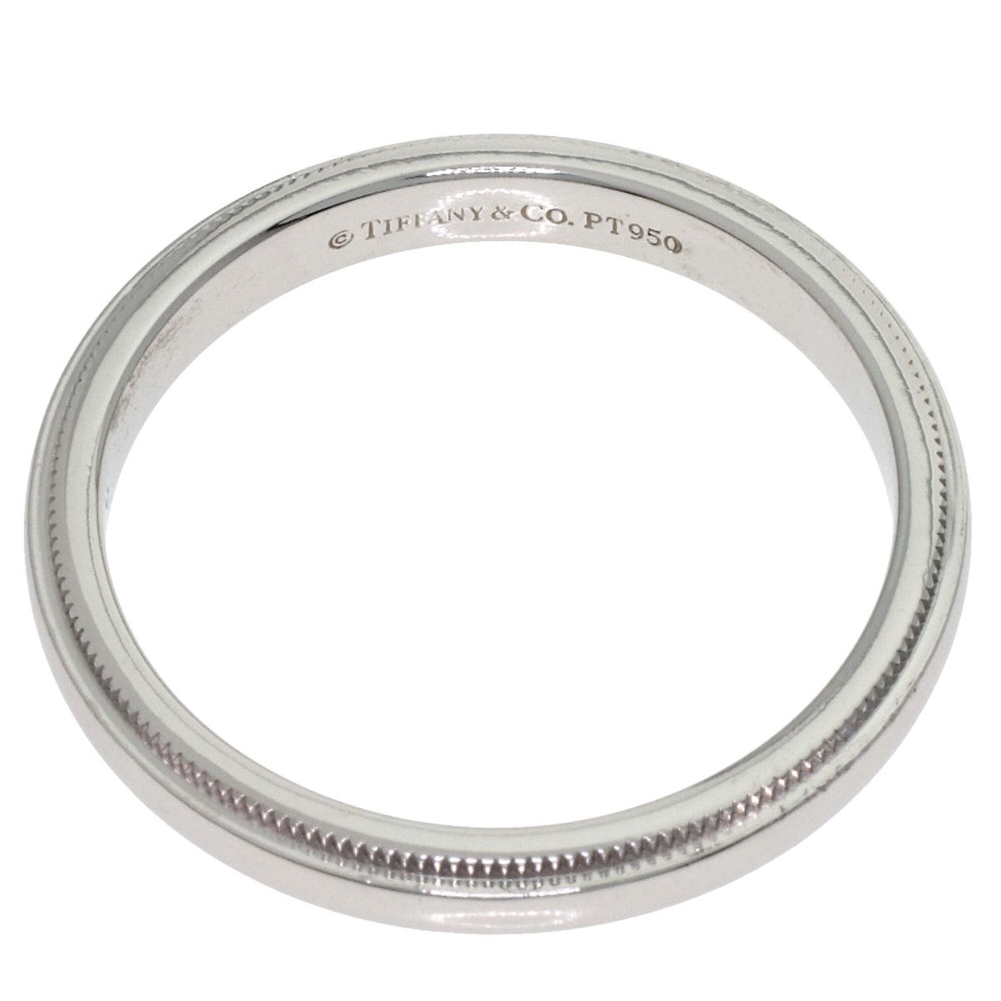 Tiffany Platinum 950 Band Ring (Pre-Owned)