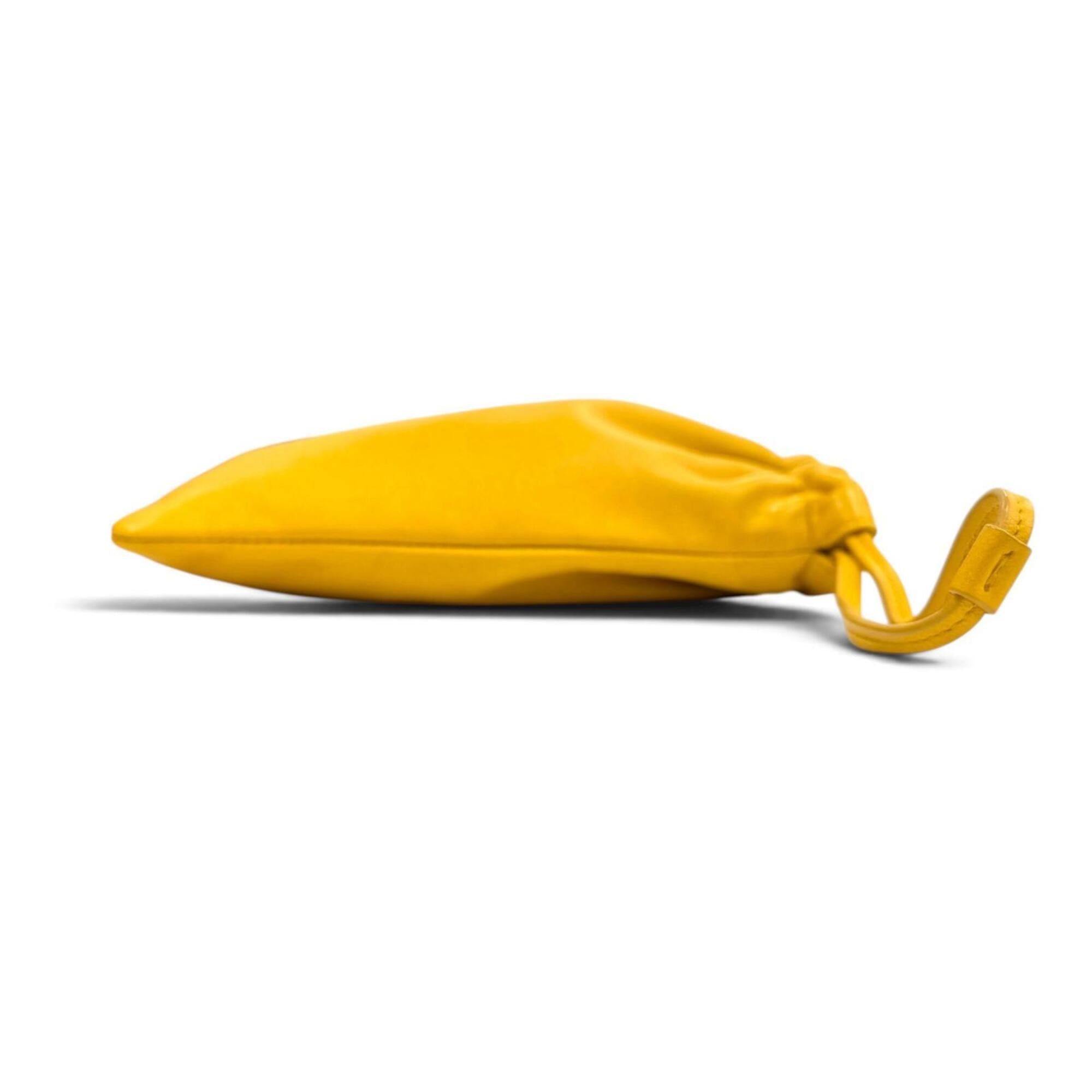 Saint Laurent Yellow Leather Shoulder Bag (Pre-Owned)