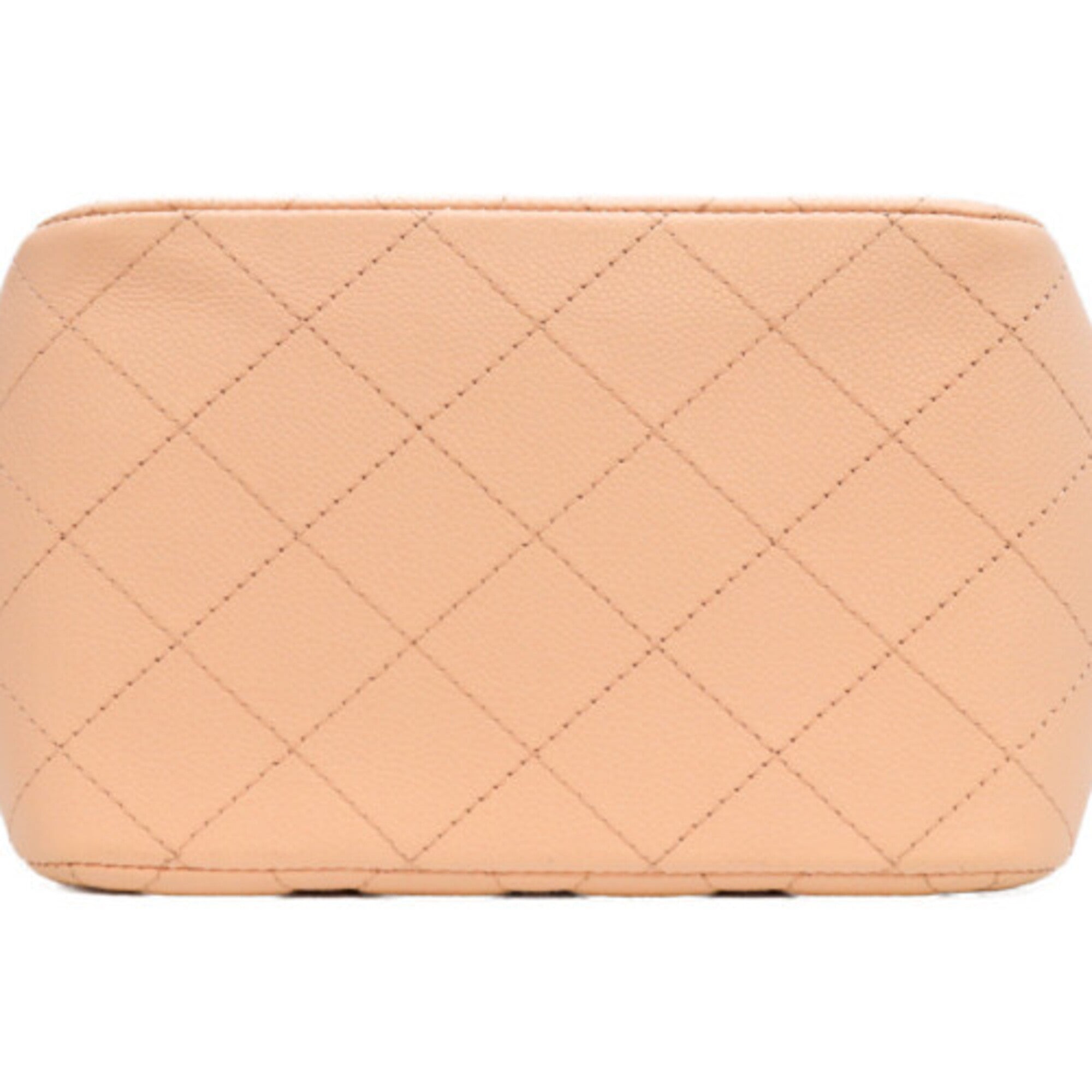 Chanel Pink Grained Calfskin Shoulder Bag (Pre-Owned)
