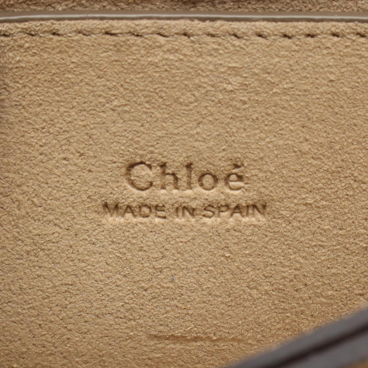 Chloé Brown Leather Suede Handbag Shoulder Bag (Pre-Owned)