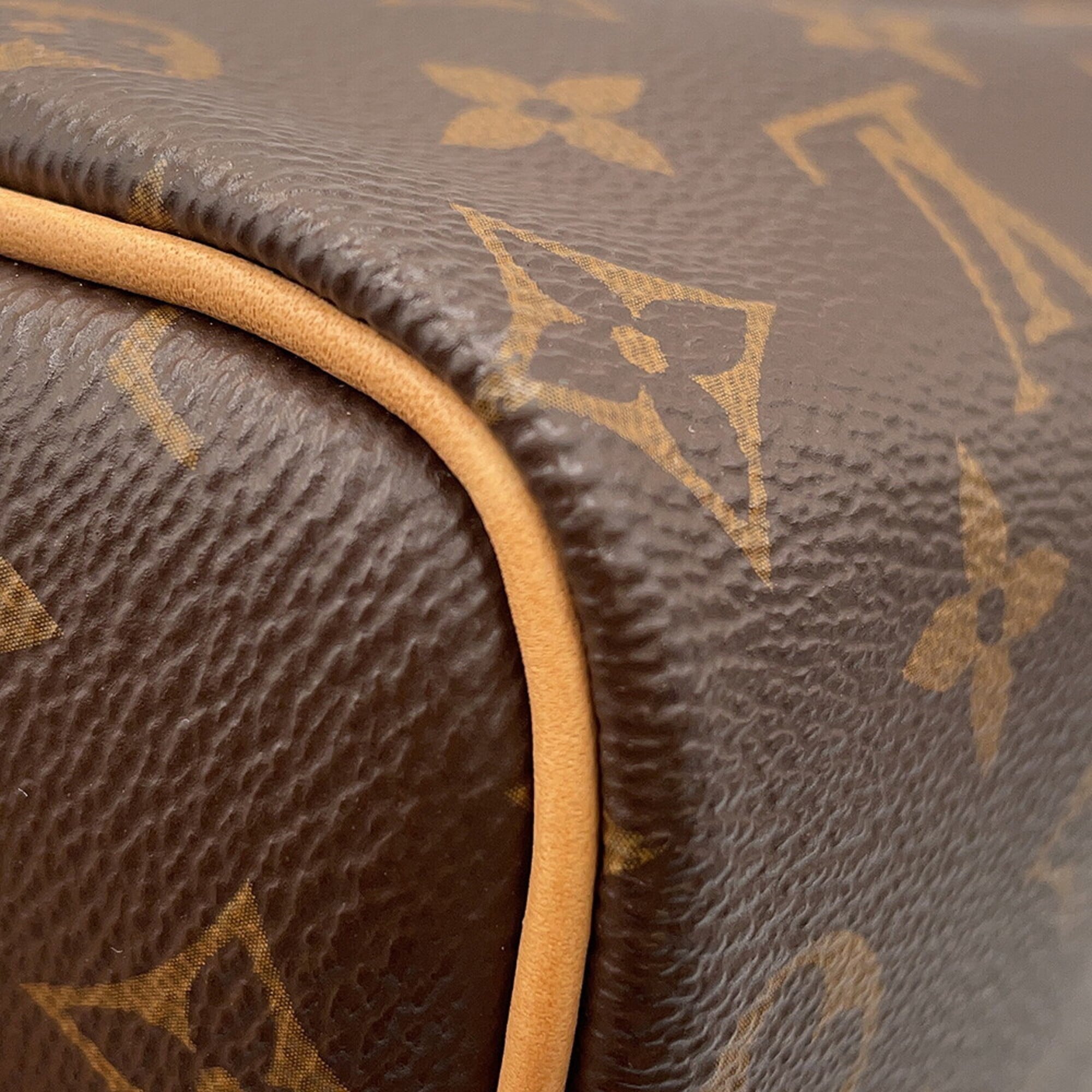 Louis Vuitton Brown Monogram Monogram Clutch Bag Handbag Pouch (Pre-Owned)