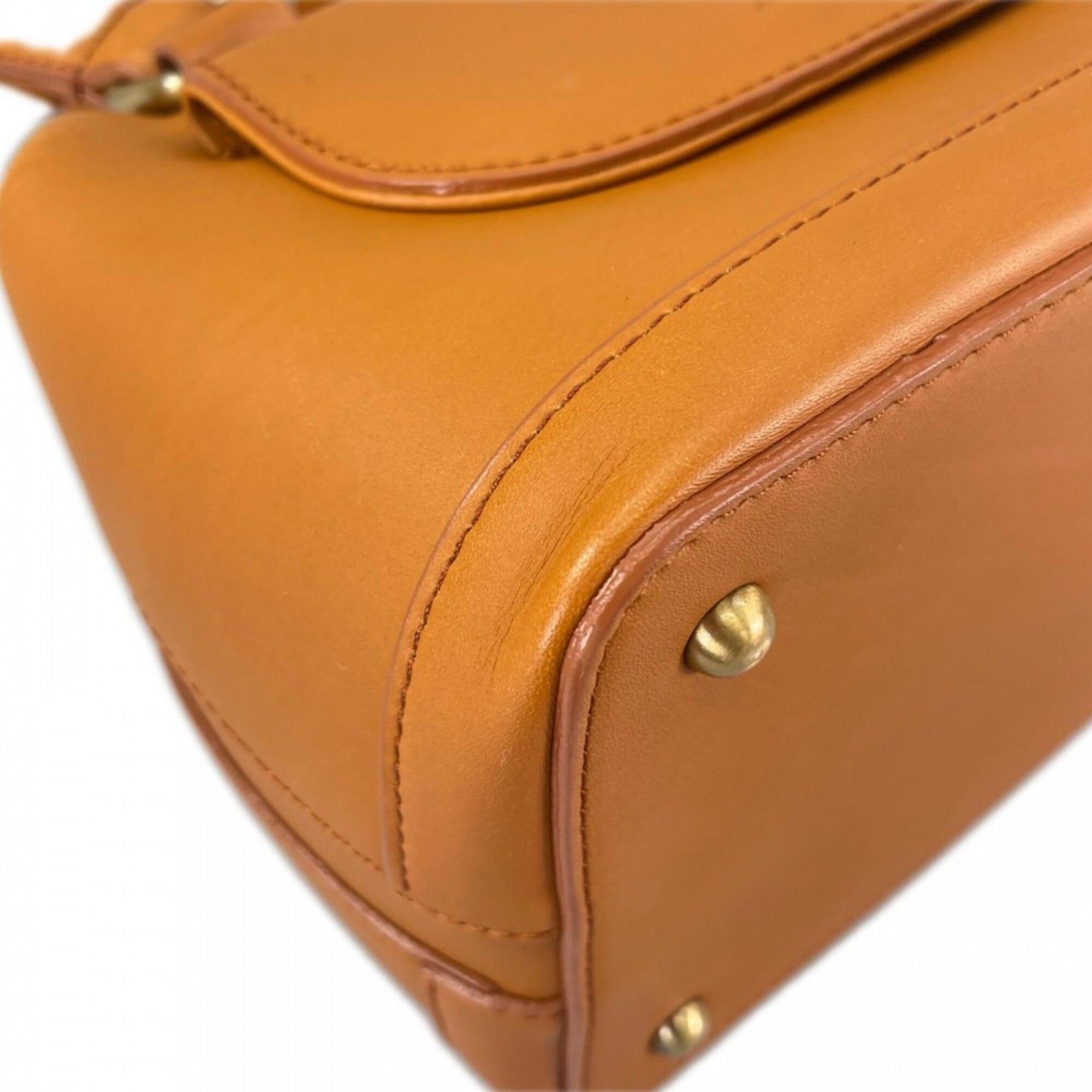 Burberry Brown Leather Handbag (Pre-Owned)