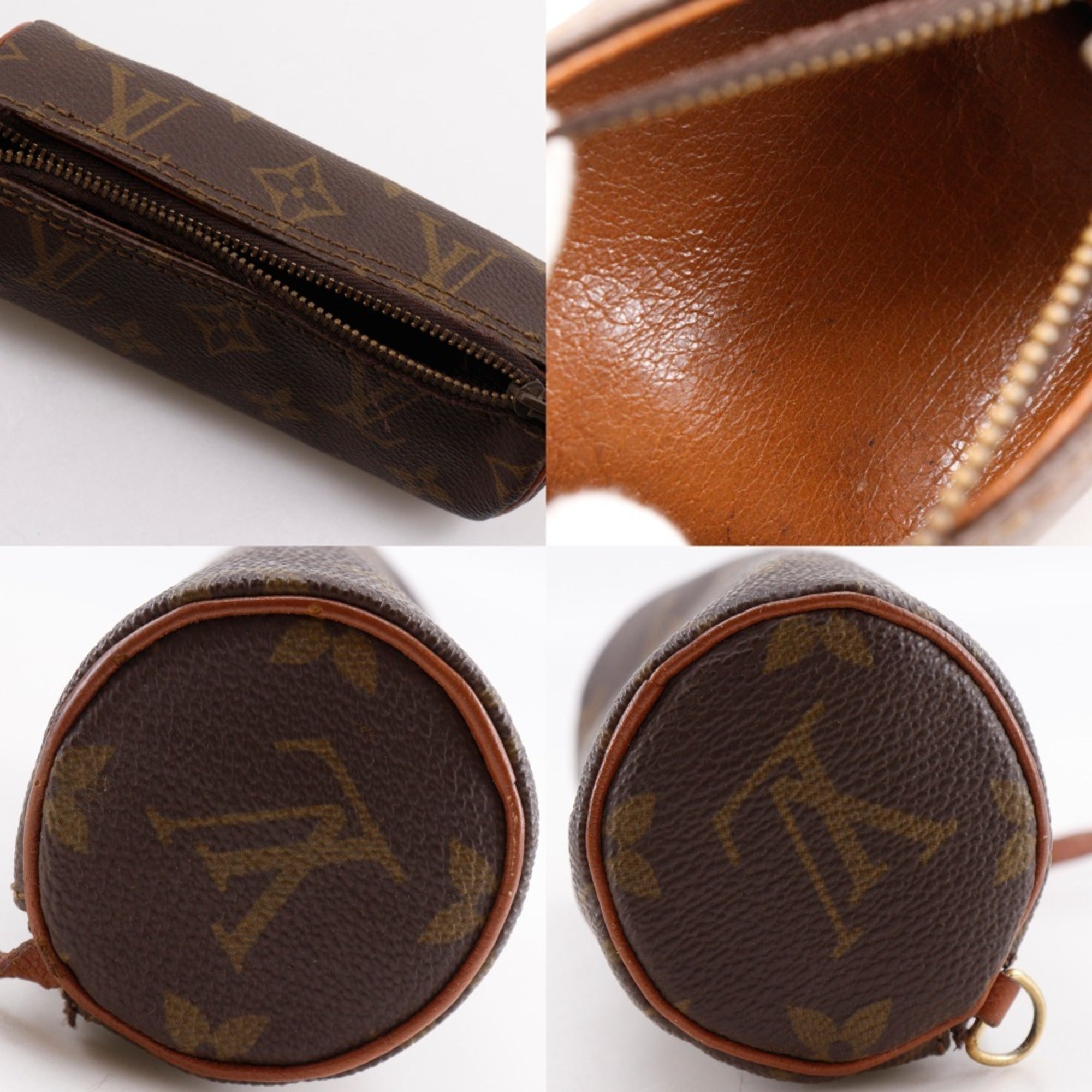 Louis Vuitton Brown Monogram Canvas Handbag (Pre-Owned)