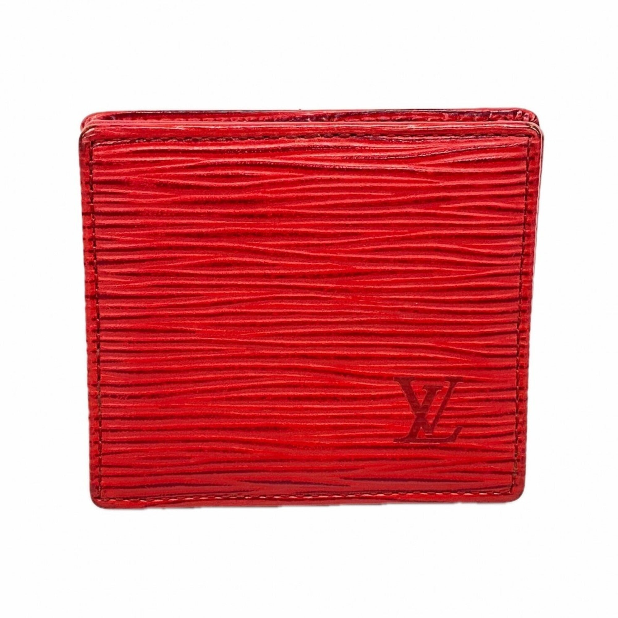 Louis Vuitton Castilian Red Coin Purse/Coin Case (Pre-Owned)