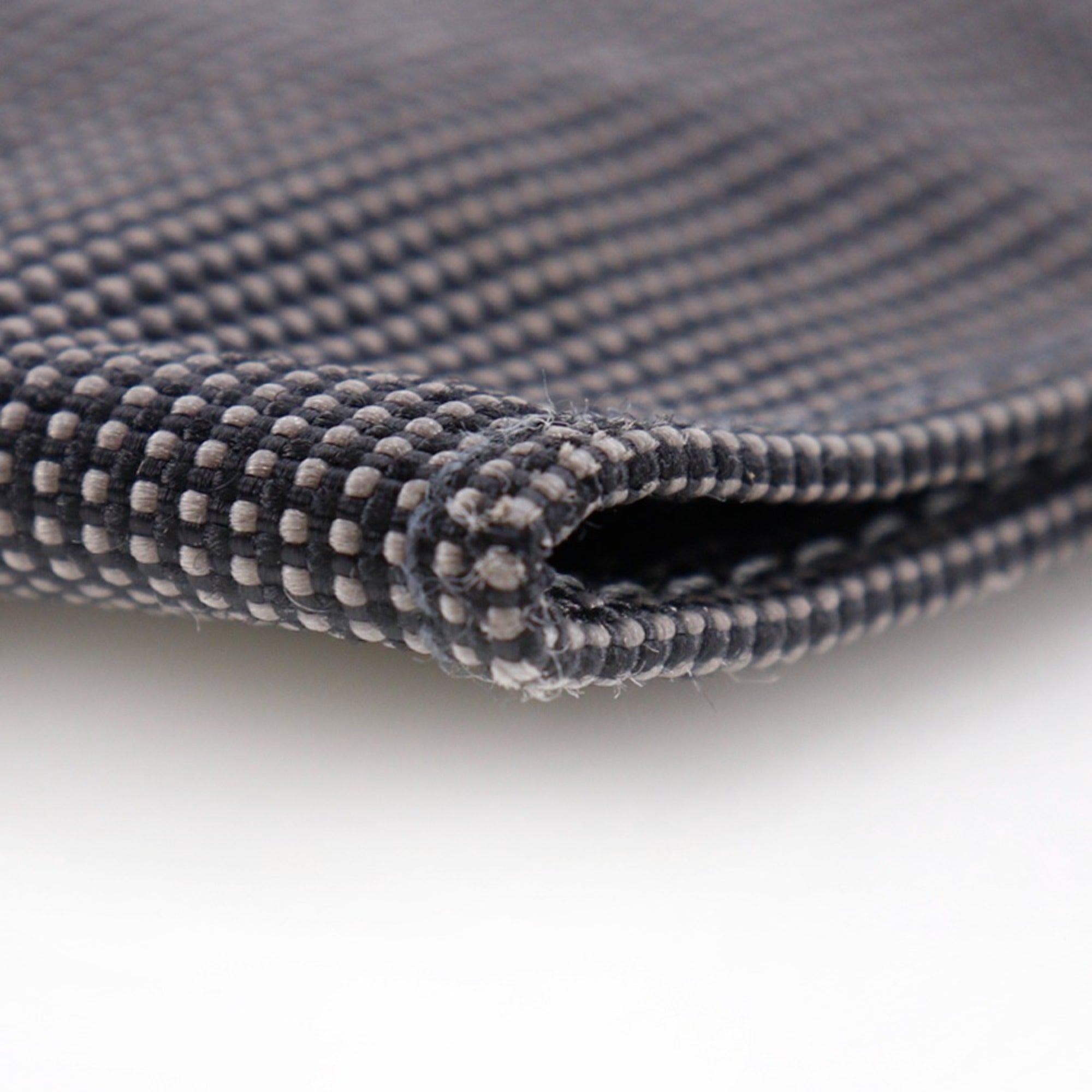 Hermes Gray Nylon Canvas Pochette Shoulder Bag (Pre-Owned)