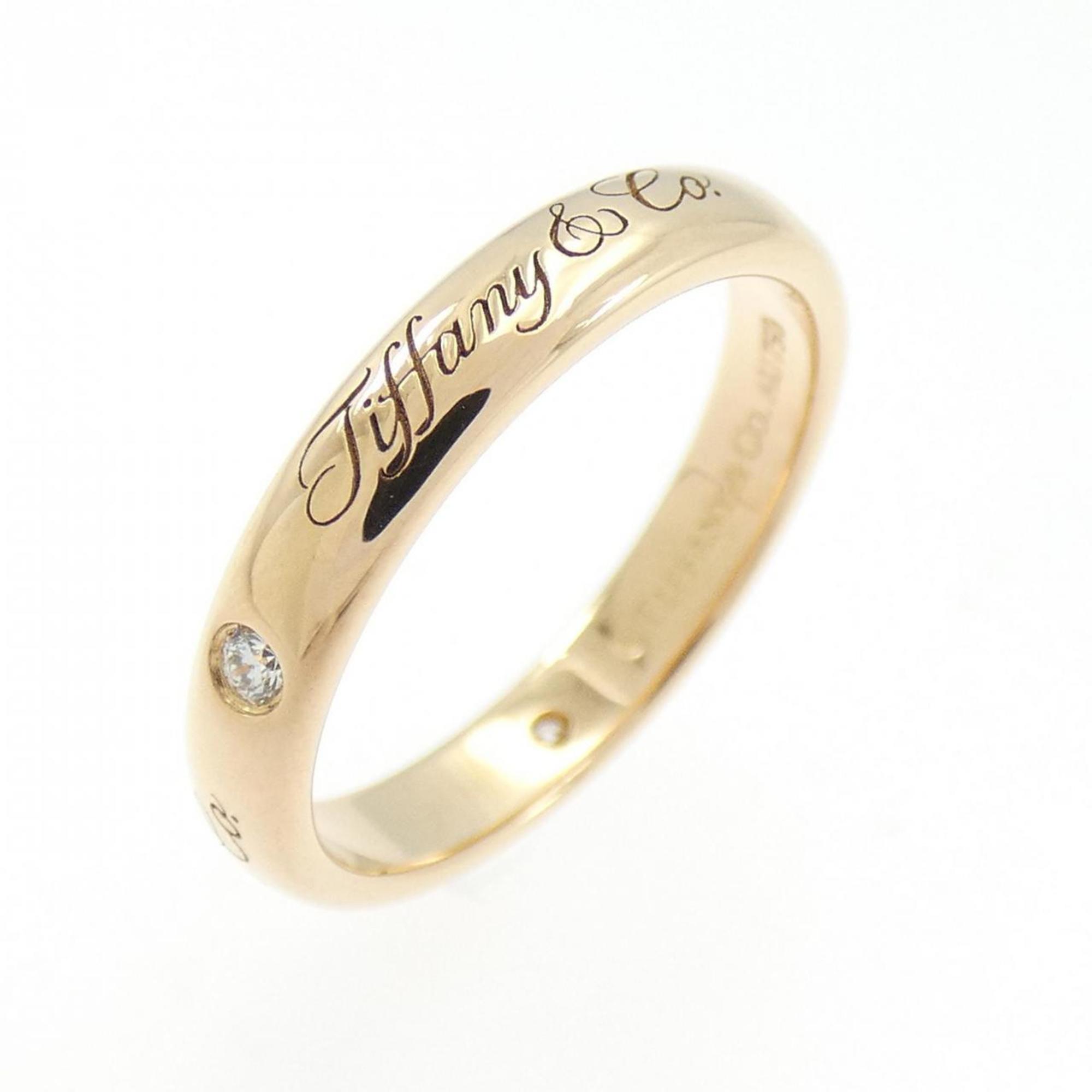 Tiffany Pink Gold (18K) Band Ring (Pre-Owned)