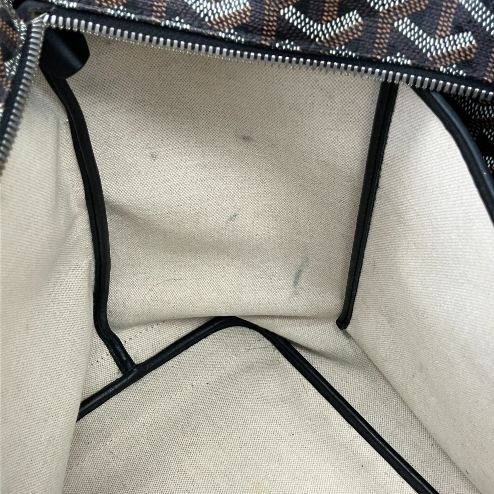 Goyard Brown Pvc Leather Tote Bag (Pre-Owned)