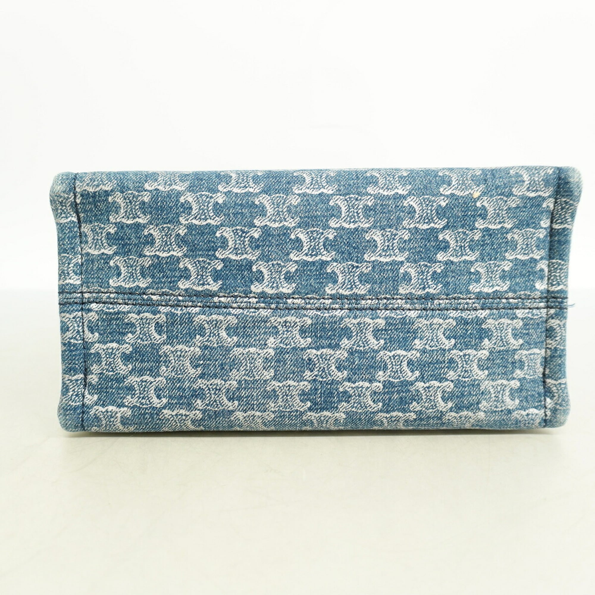 Celine Blue Denim Tote Bag (Pre-Owned)