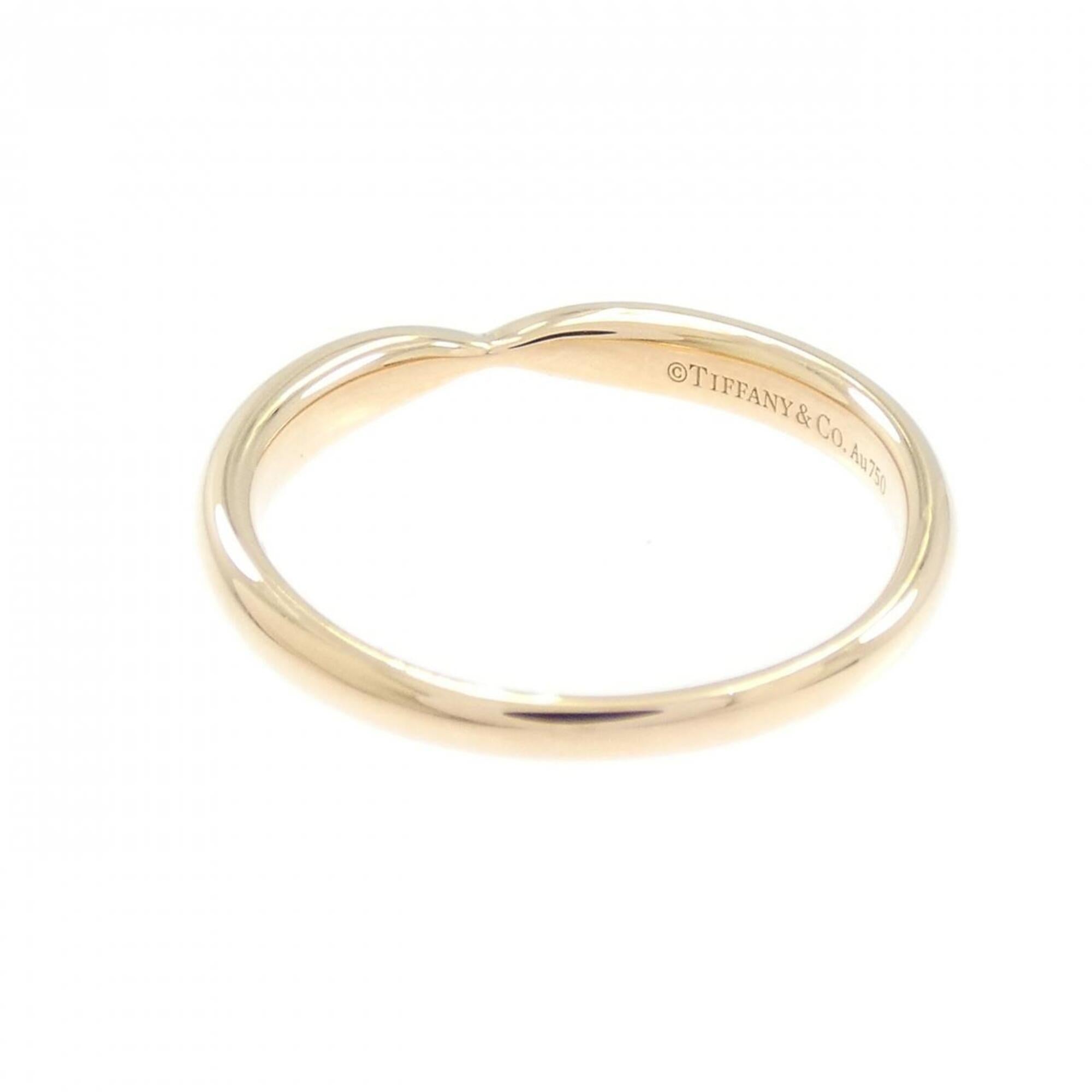 Tiffany Pink Gold (18K) Band Ring (Pre-Owned)