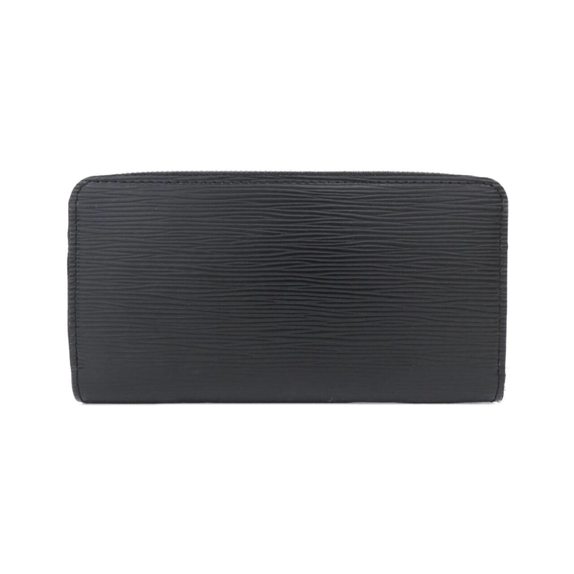 Louis Vuitton Black Leather Long Bill Wallet (Bi-Fold) (Pre-Owned)
