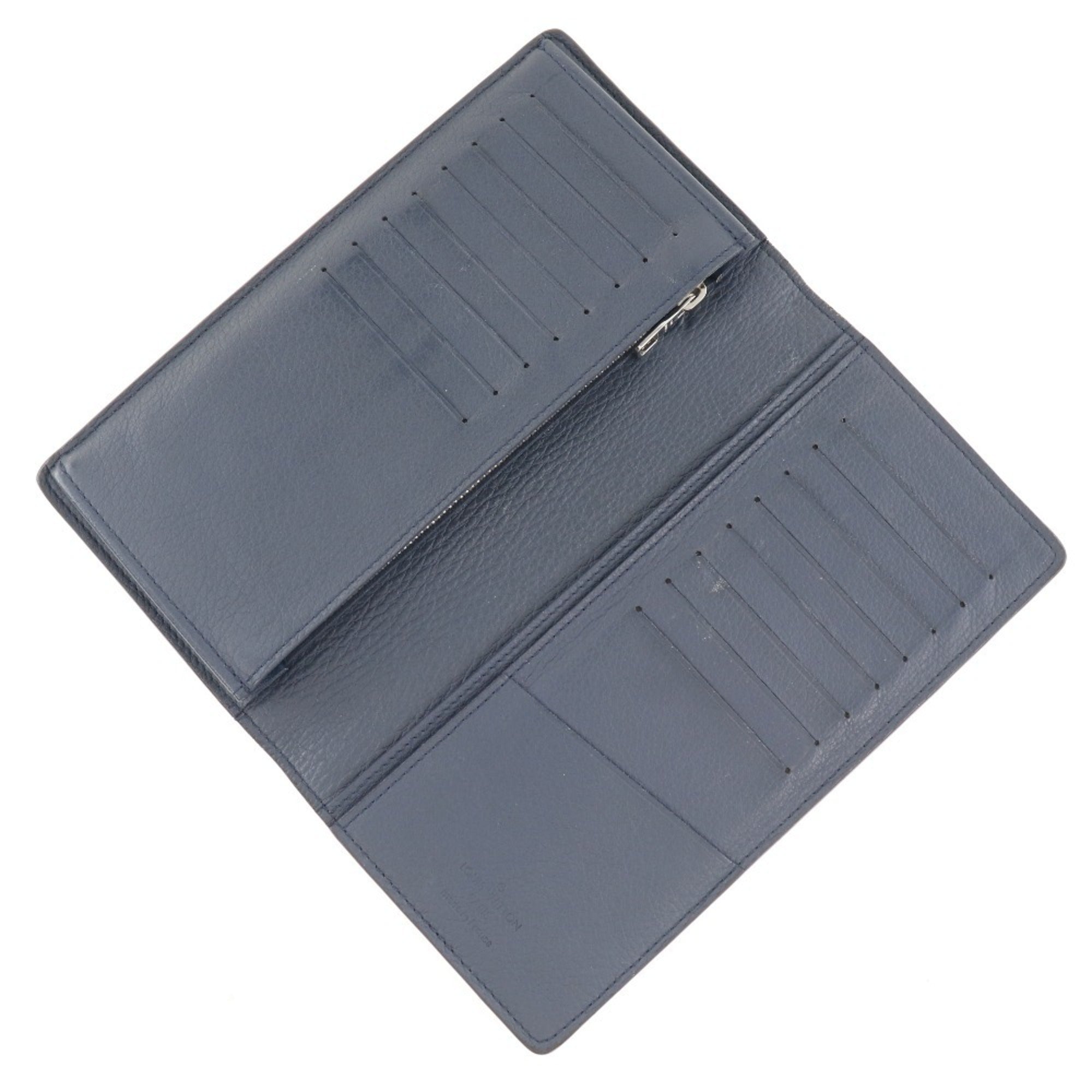 Louis Vuitton Parnassea Navy Ocean Coin Purse/Coin Case (Pre-Owned)