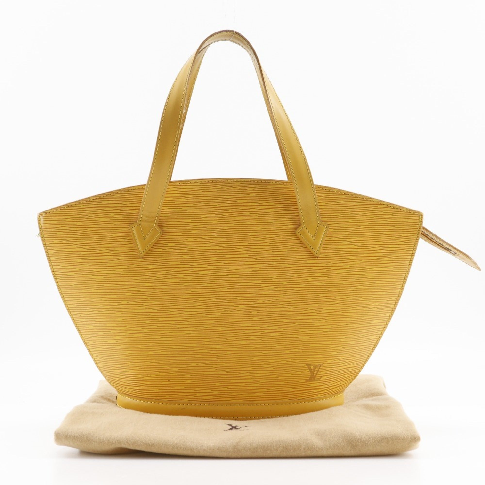 Louis Vuitton Yellow Epi Leather Handbag (Pre-Owned)