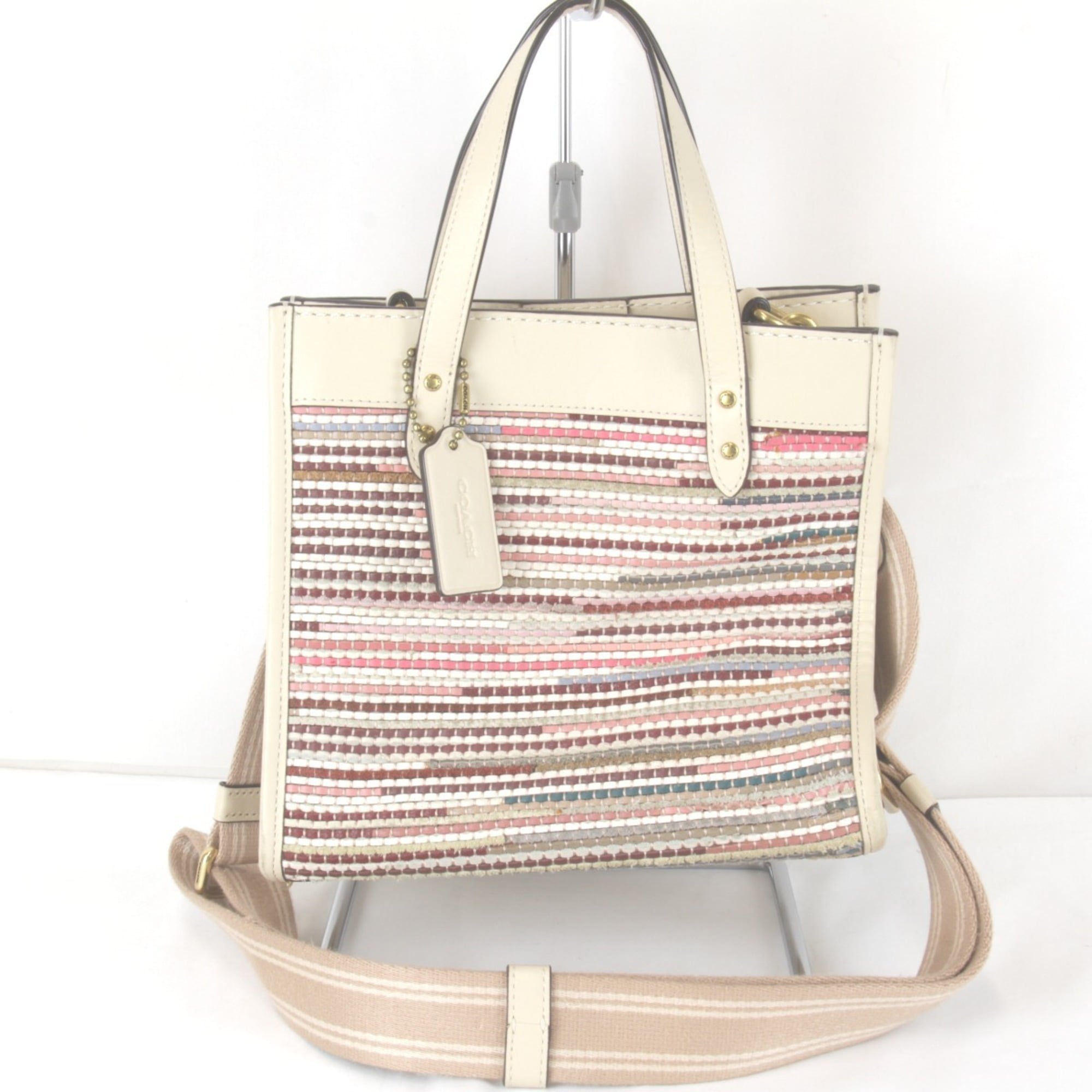 Coach Multi-Color Leather Shoulder Bag (Pre-Owned)