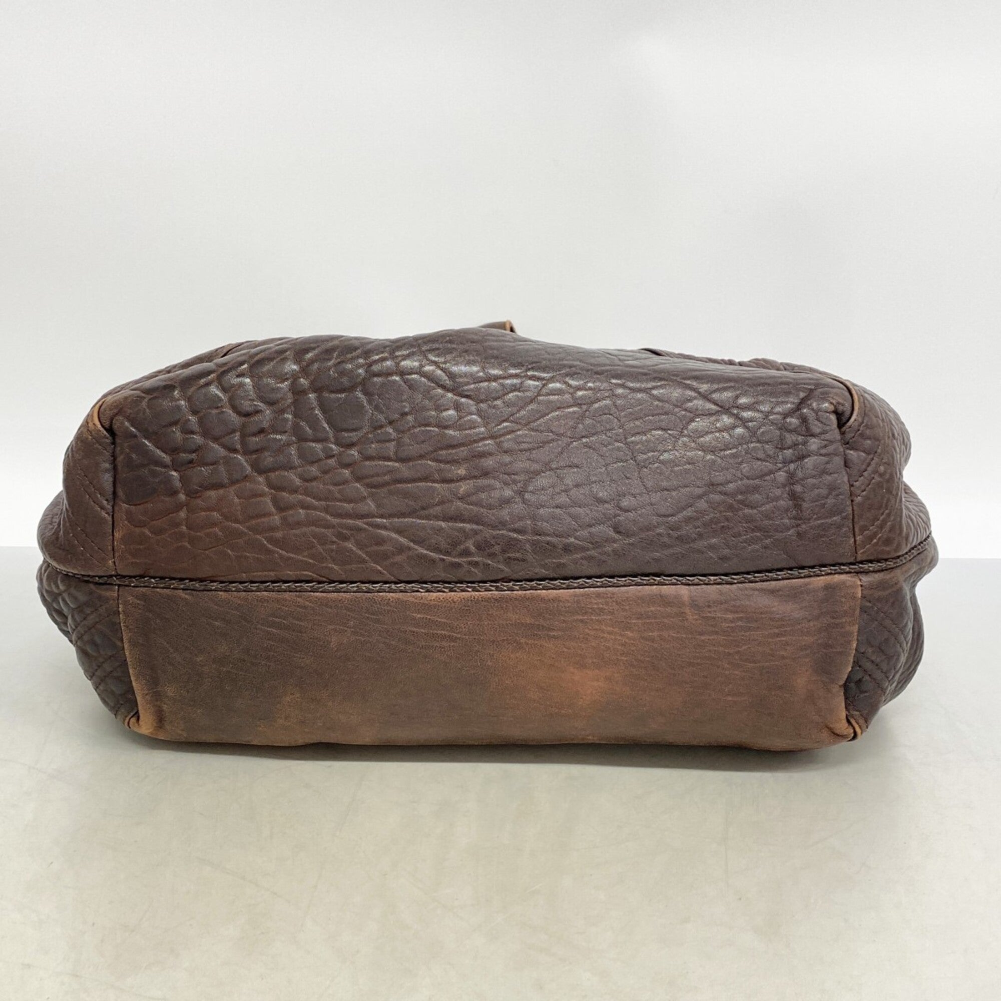 Fendi Brown Leather Handbag (Pre-Owned)