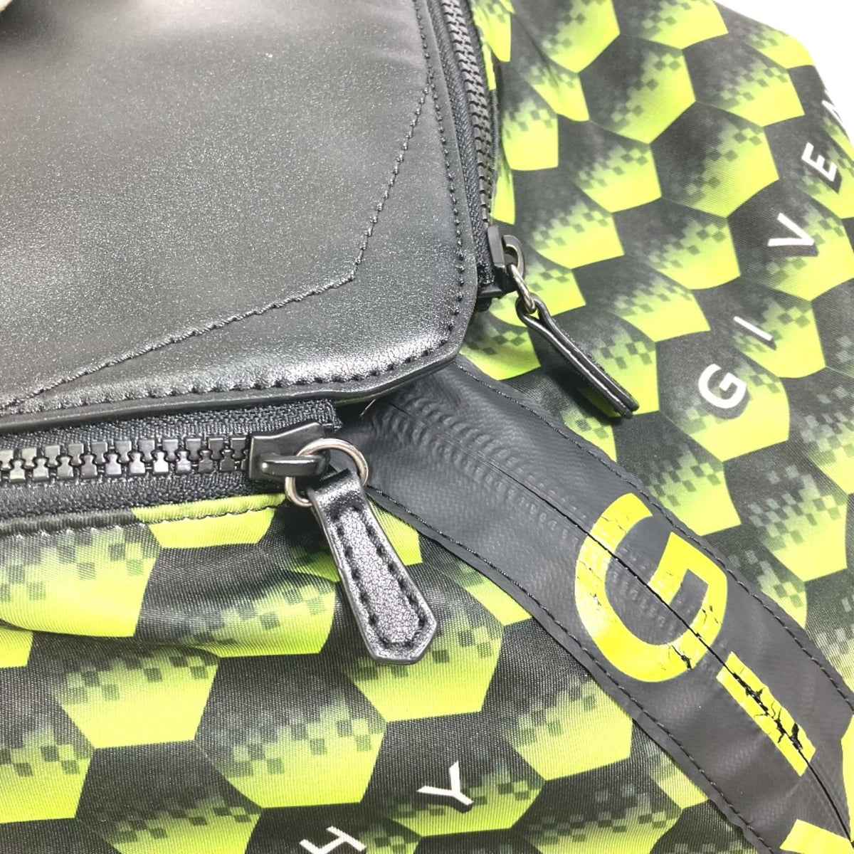 Givenchy Yellow Cloth Backpack (Pre-Owned)