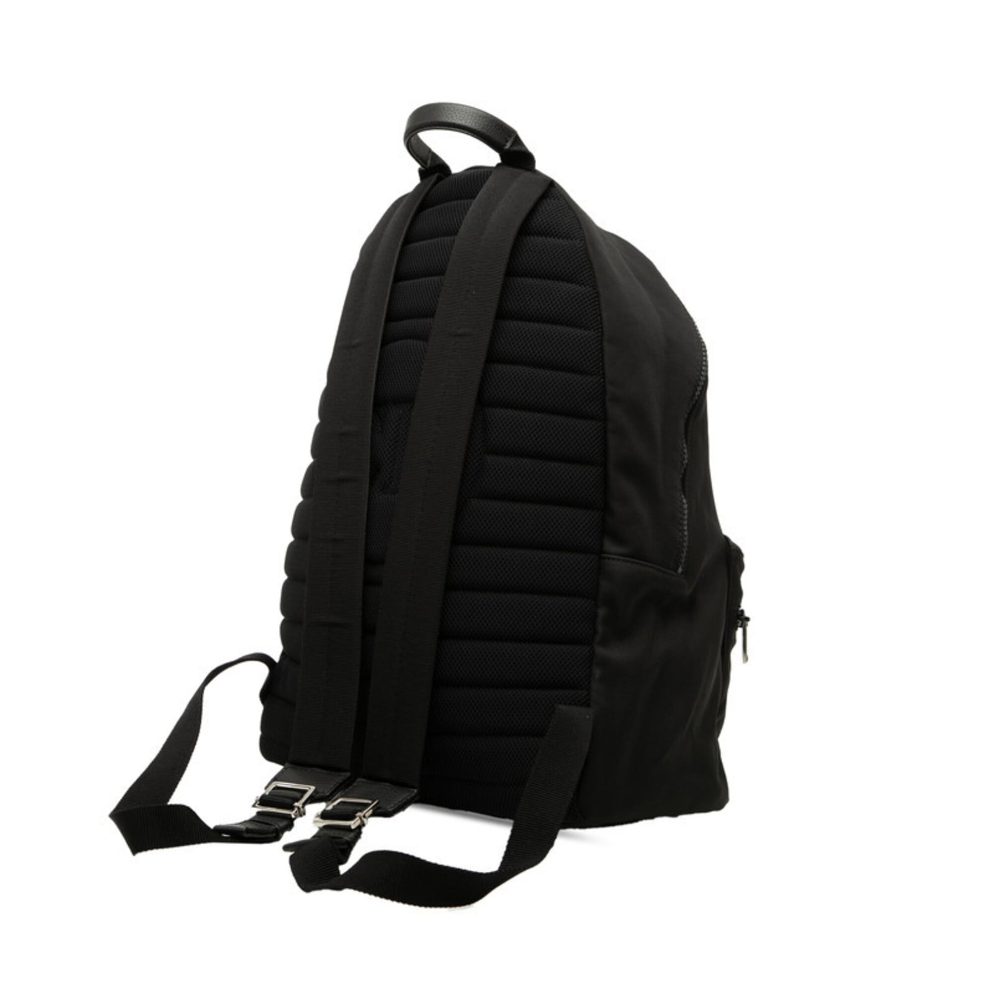 Christian Dior Black Canvas Leather Backpack (Pre-Owned)