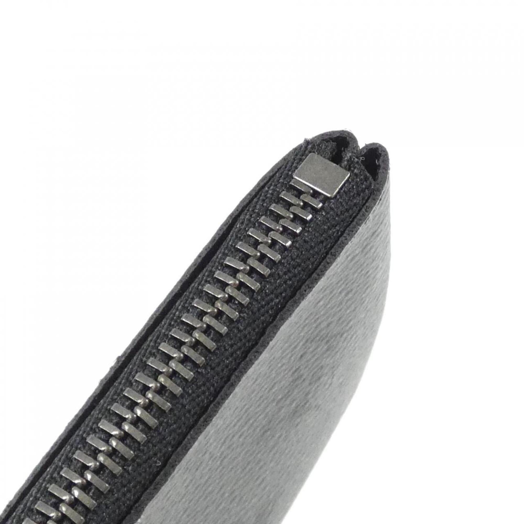 Louis Vuitton Black Gris Coated Canvas Coin Purse/Coin Case (Pre-Owned)