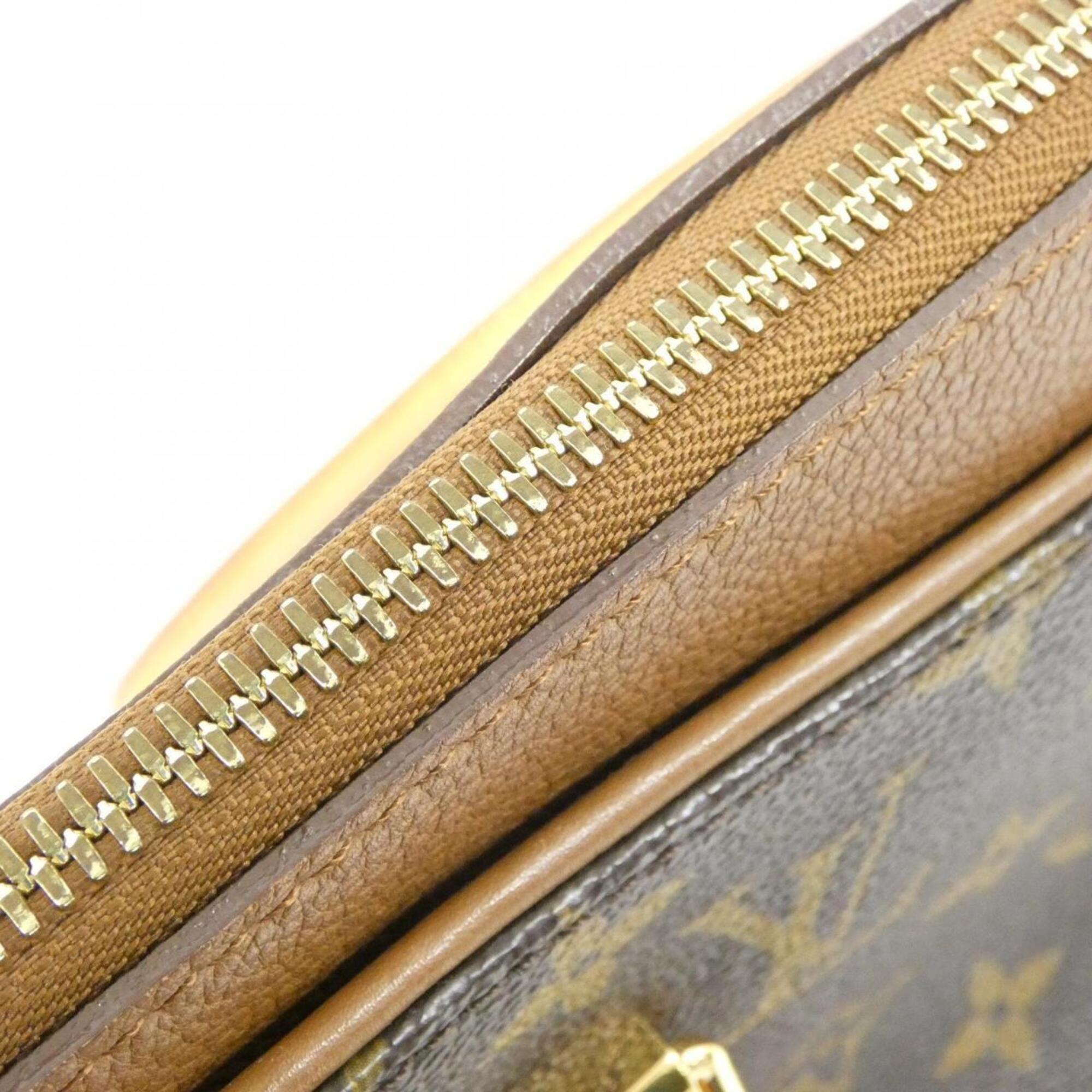 Louis Vuitton Marron Coated Canvas Handbag (Pre-Owned)