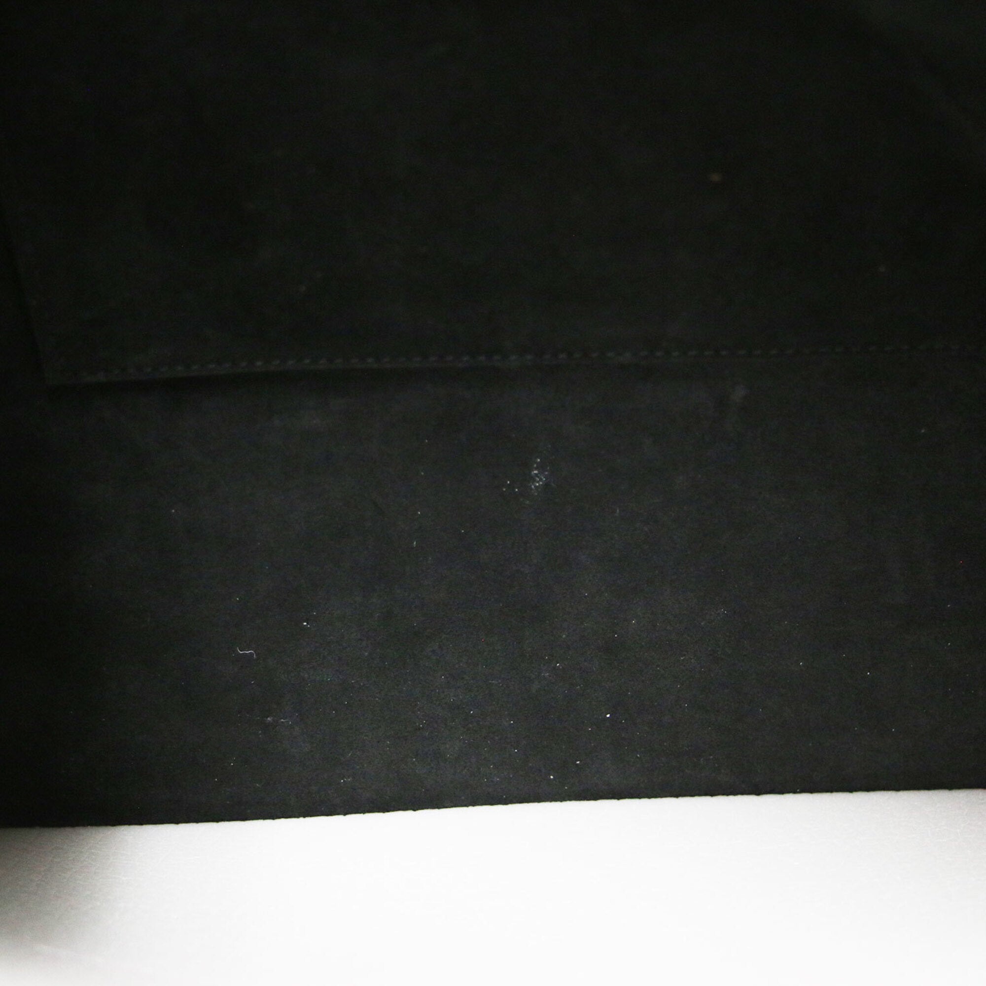 Celine Black Leather Handbag Tote Bag (Pre-Owned)
