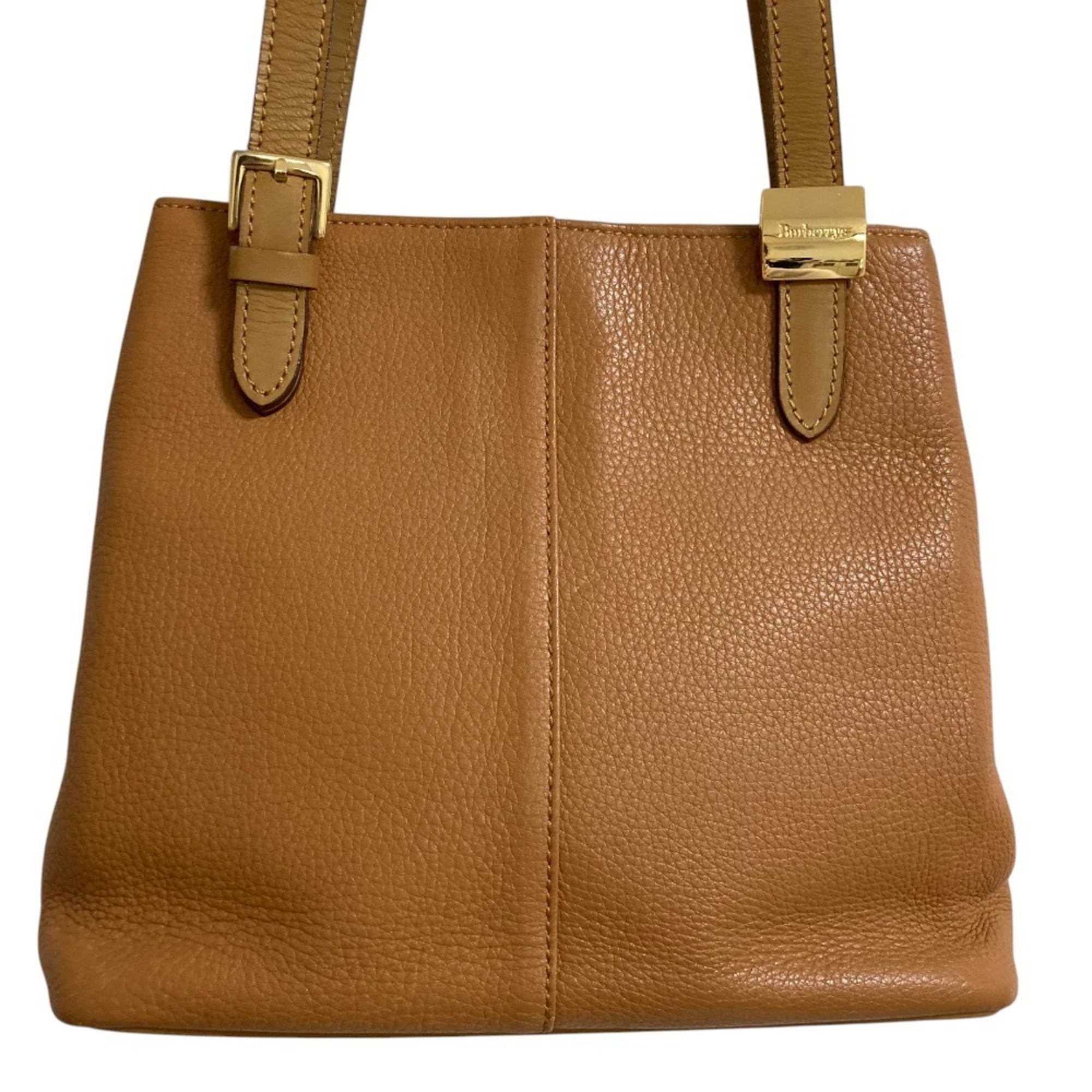 Burberry Brown Shoulder Bag Tote Bag (Pre-Owned)