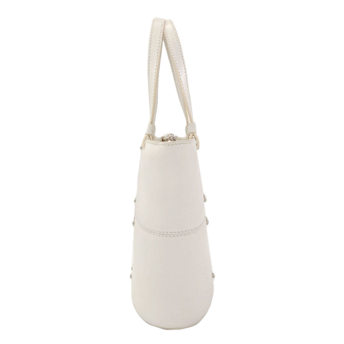 Tod's White Leather Handbag (Pre-Owned)