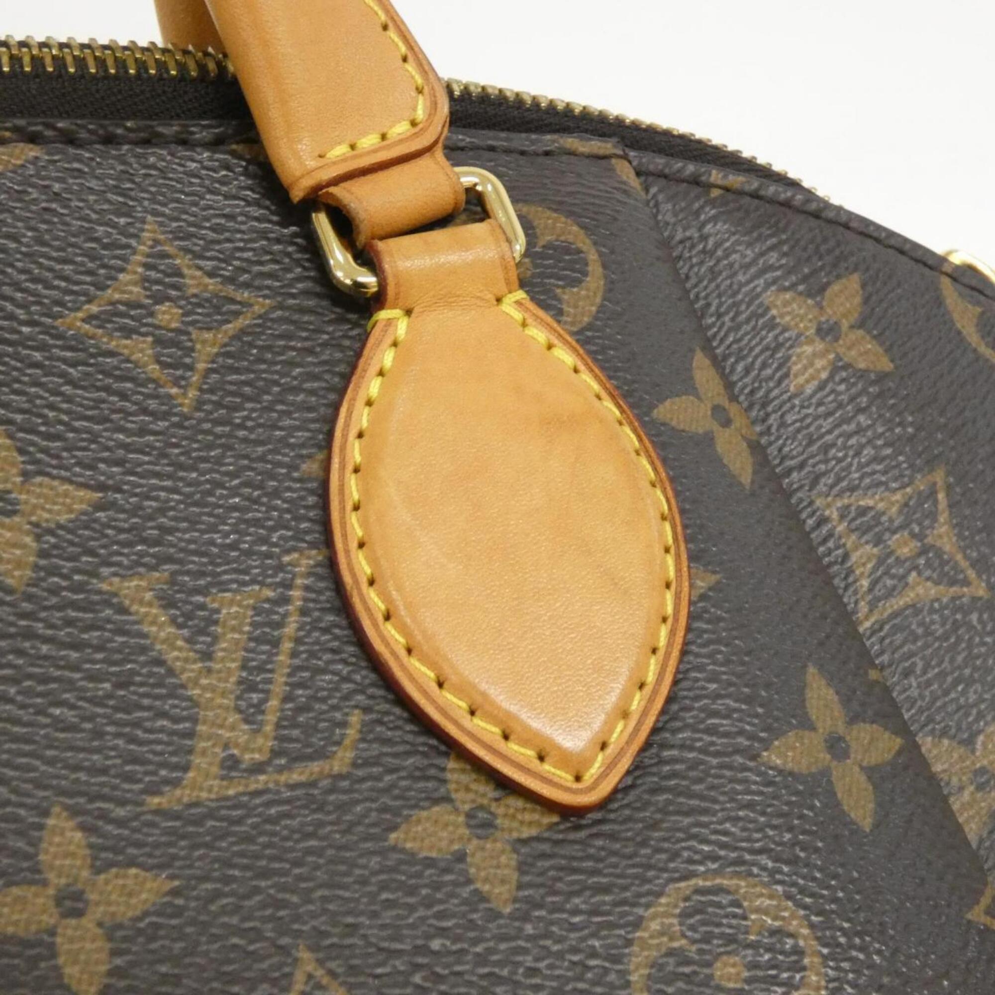 Louis Vuitton Brown Coated Canvas Handbag (Pre-Owned)